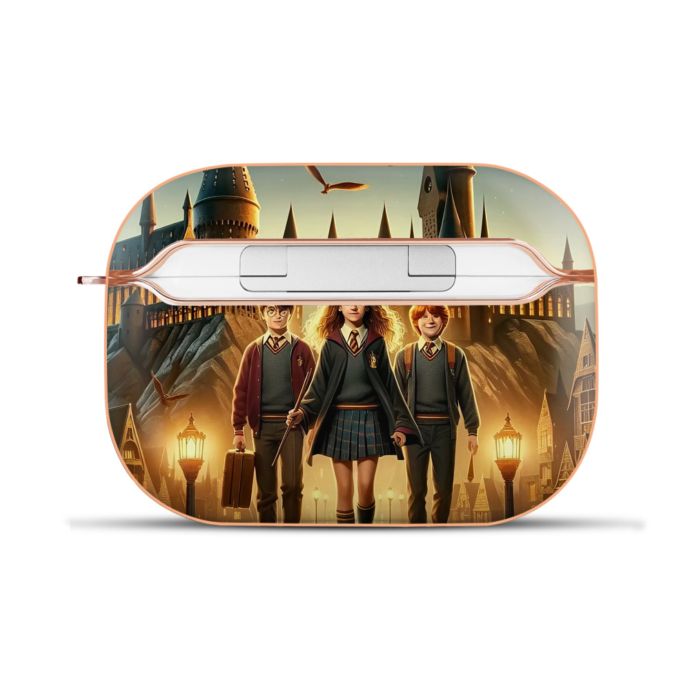 （画像用） Harry Potter ハリー・ポッターシリーズ 【AirPods Pro用】ハードシェル保護ケース｜耐衝撃・防指紋・カラビナ付き商品仕様