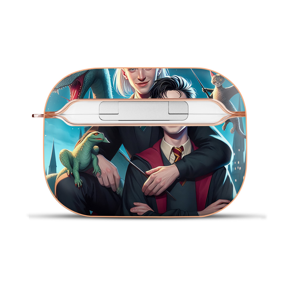 （画像用） Harry Potter ハリー・ポッターシリーズ 【AirPods Pro用】ハードシェル保護ケース｜耐衝撃・防指紋・カラビナ付き商品仕様