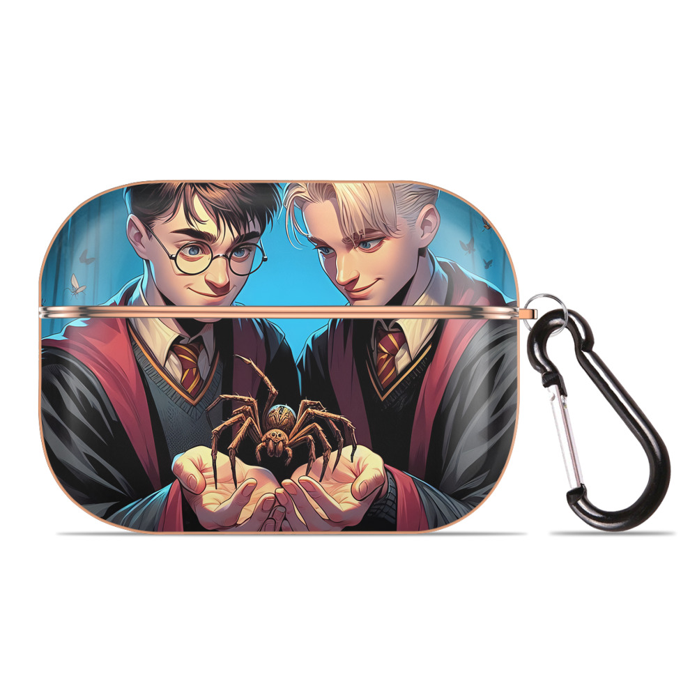 （画像用） Harry Potter ハリー・ポッターシリーズ 【AirPods Pro用】ハードシェル保護ケース｜耐衝撃・防指紋・カラビナ付き商品仕様