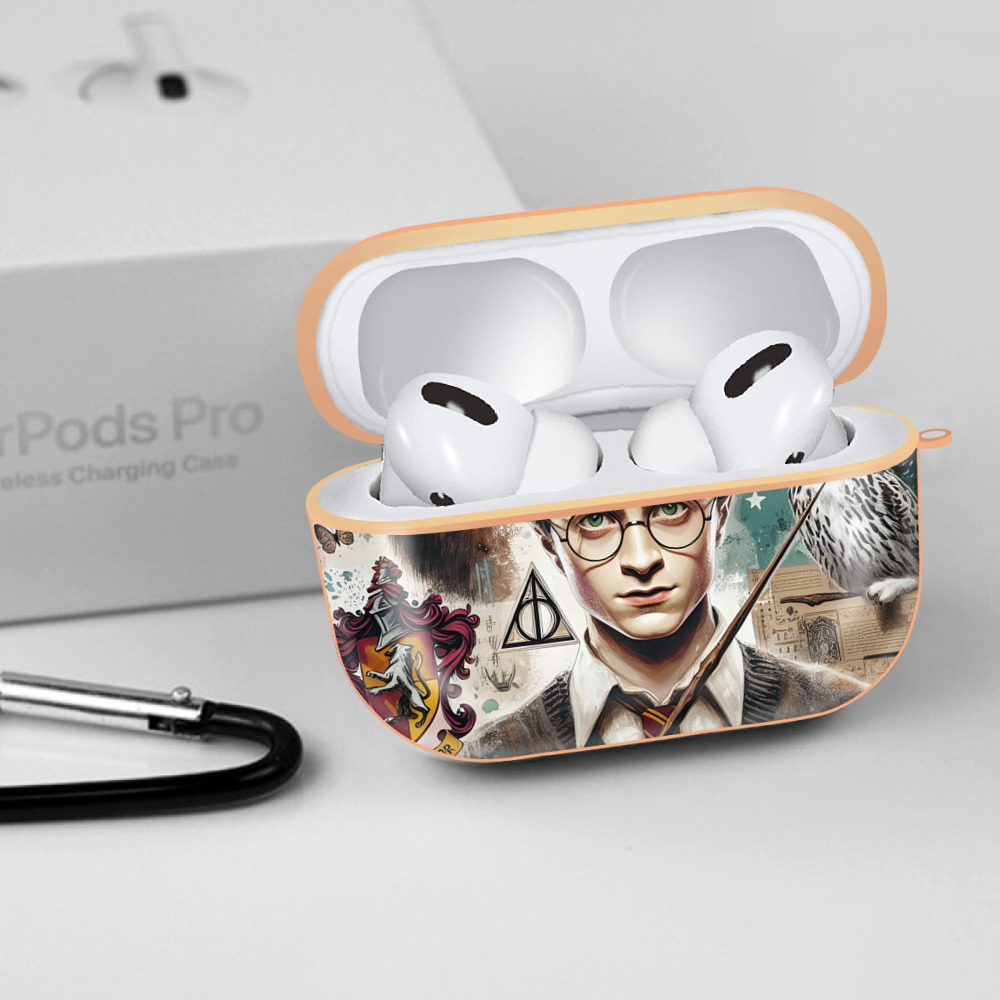 Harry Potter ハリー・ポッターシリーズ 【AirPods Pro用】ハードシェル保護ケース｜耐衝撃・防指紋・カラビナ付き商品仕様