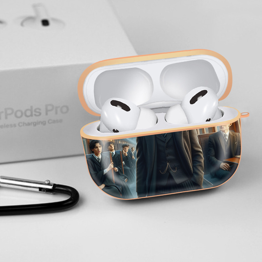 Harry Potter ハリー・ポッターシリーズ 【AirPods Pro用】ハードシェル保護ケース｜耐衝撃・防指紋・カラビナ付き商品仕様