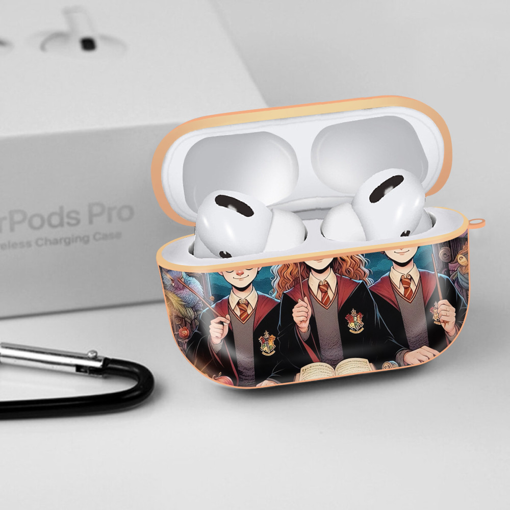 Harry Potter ハリー・ポッターシリーズ 【AirPods Pro用】ハードシェル保護ケース｜耐衝撃・防指紋・カラビナ付き商品仕様