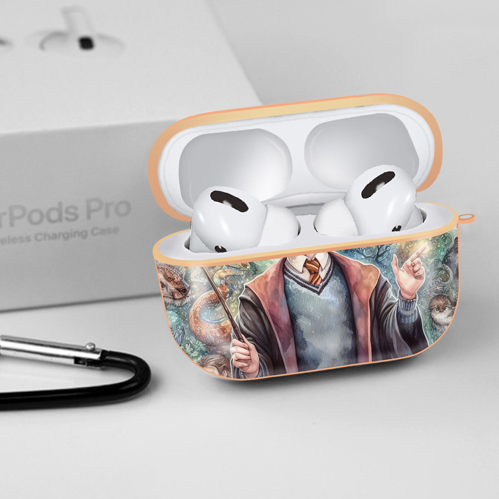 Harry Potter ハリー・ポッターシリーズ 【AirPods Pro用】ハードシェル保護ケース｜耐衝撃・防指紋・カラビナ付き商品仕様