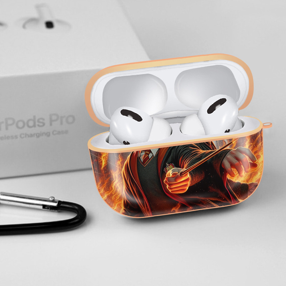 Harry Potter ハリー・ポッターシリーズ 【AirPods Pro用】ハードシェル保護ケース｜耐衝撃・防指紋・カラビナ付き商品仕様