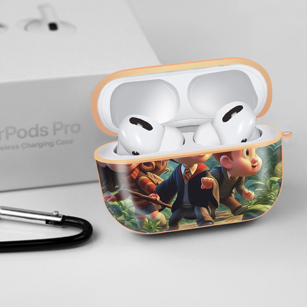 Harry Potter ハリー・ポッターシリーズ 【AirPods Pro用】ハードシェル保護ケース｜耐衝撃・防指紋・カラビナ付き商品仕様