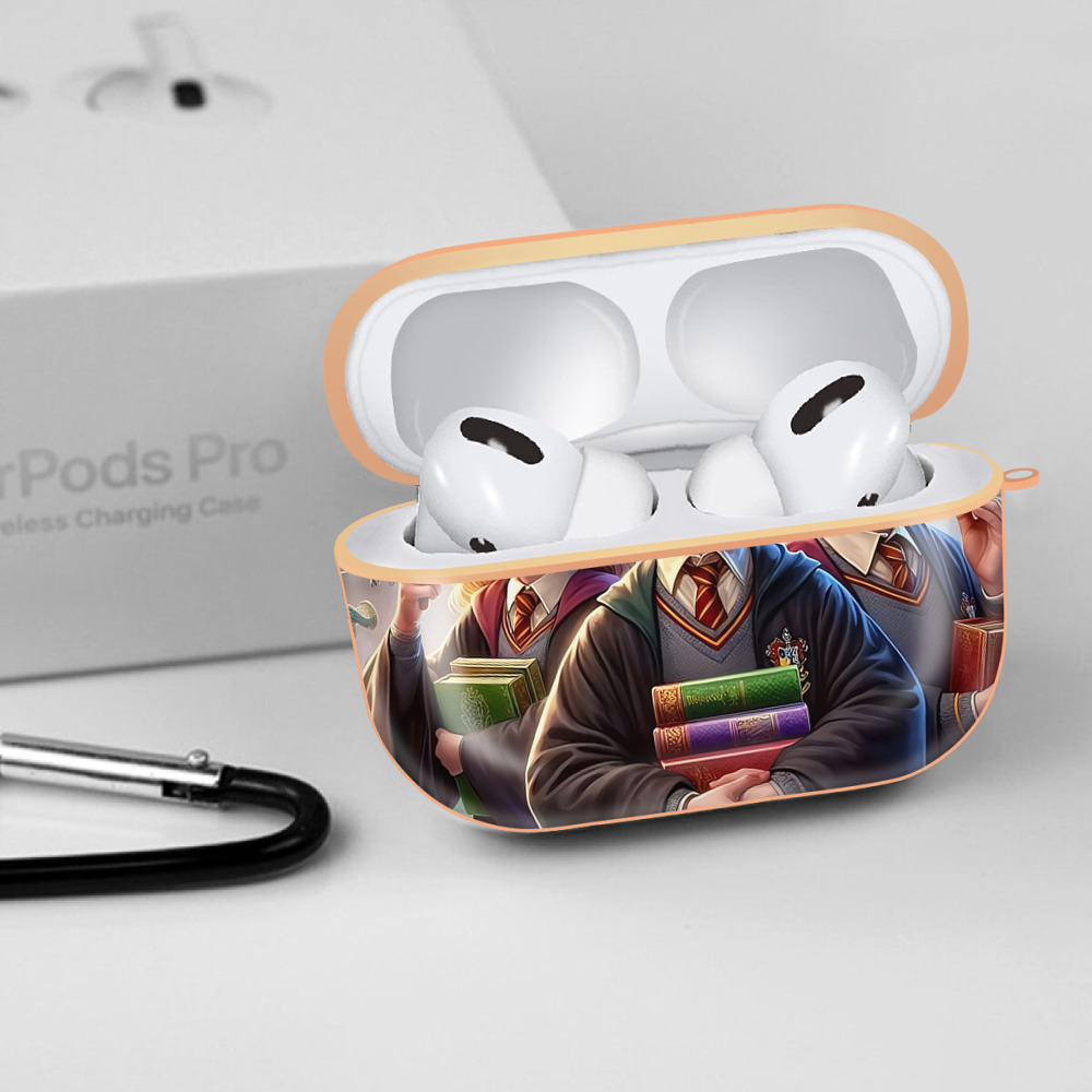 Harry Potter ハリー・ポッターシリーズ 【AirPods Pro用】ハードシェル保護ケース｜耐衝撃・防指紋・カラビナ付き商品仕様