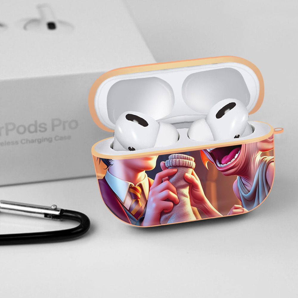 Harry Potter ハリー・ポッターシリーズ 【AirPods Pro用】ハードシェル保護ケース｜耐衝撃・防指紋・カラビナ付き商品仕様