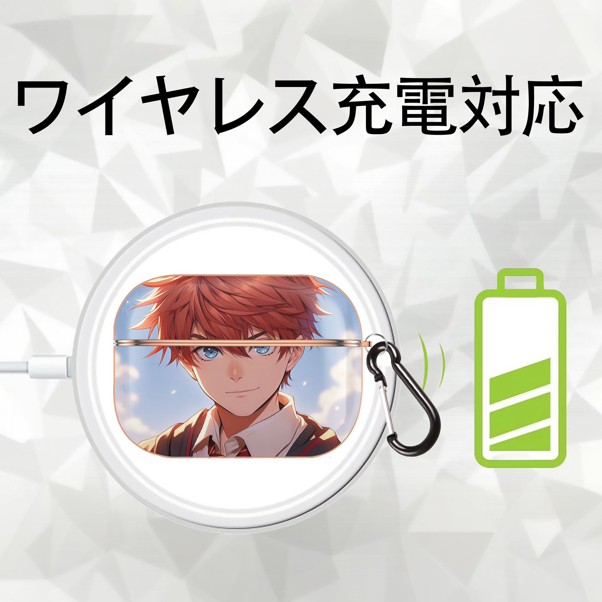 Harry Potter ハリー・ポッターシリーズ 【AirPods Pro用】ハードシェル保護ケース｜耐衝撃・防指紋・カラビナ付き商品仕様