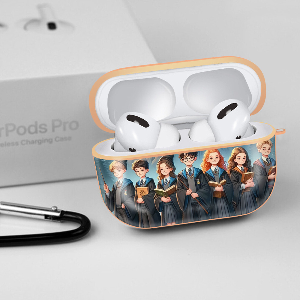 Harry Potter ハリー・ポッターシリーズ 【AirPods Pro用】ハードシェル保護ケース｜耐衝撃・防指紋・カラビナ付き商品仕様