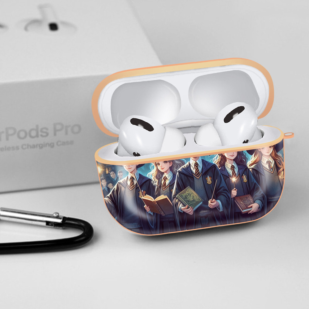 Harry Potter ハリー・ポッターシリーズ 【AirPods Pro用】ハードシェル保護ケース｜耐衝撃・防指紋・カラビナ付き商品仕様