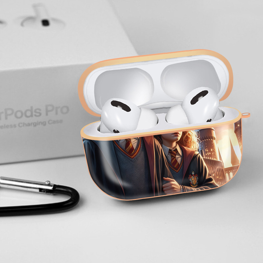 Harry Potter ハリー・ポッターシリーズ 【AirPods Pro用】ハードシェル保護ケース｜耐衝撃・防指紋・カラビナ付き商品仕様