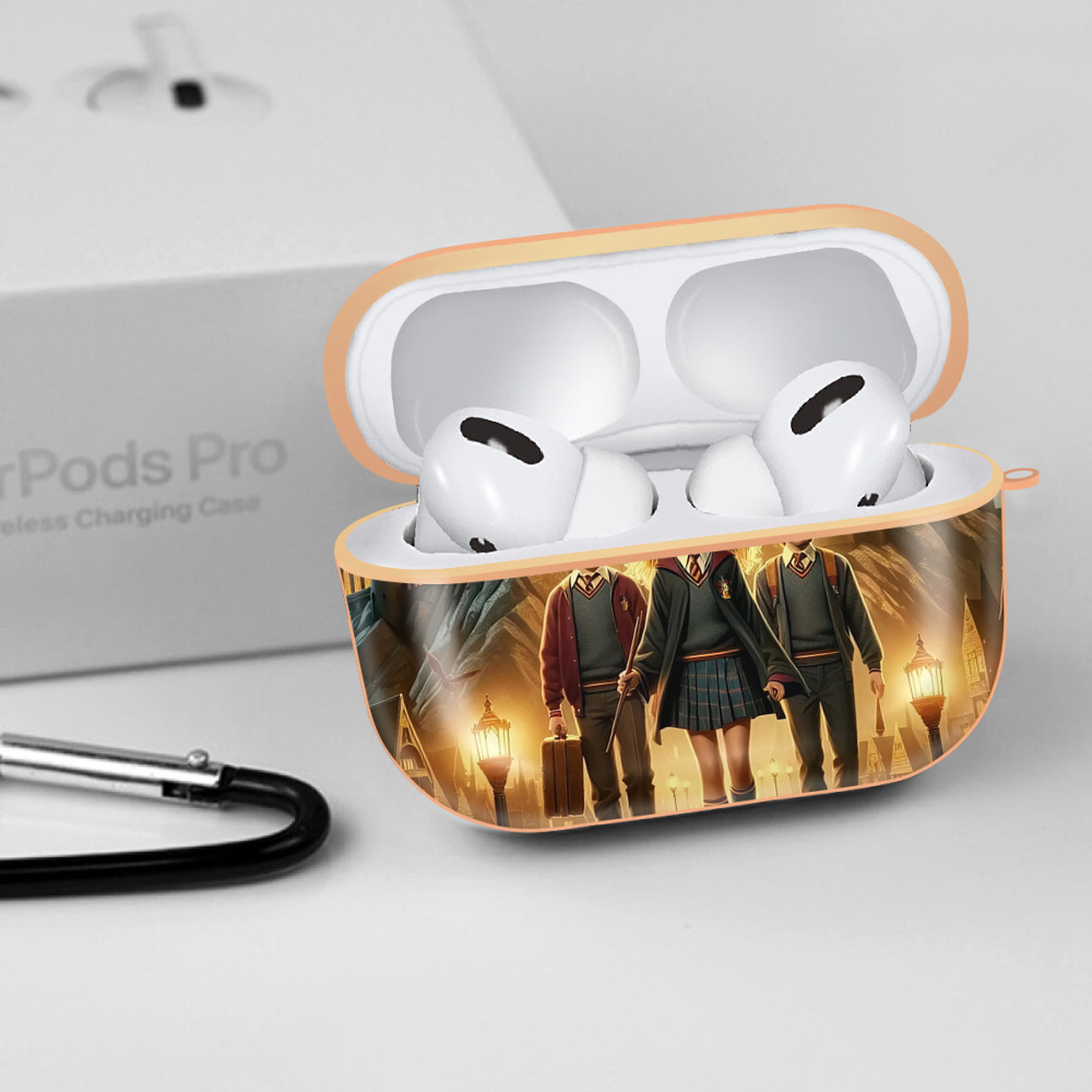 Harry Potter ハリー・ポッターシリーズ 【AirPods Pro用】ハードシェル保護ケース｜耐衝撃・防指紋・カラビナ付き商品仕様