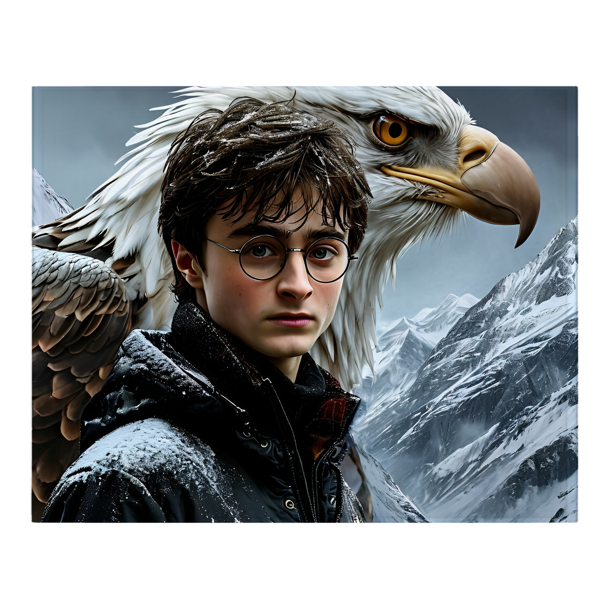 （画像用） Harry Potter ハリー・ポッターシリーズ フランネルブランケット・多サイズ対応（横型）