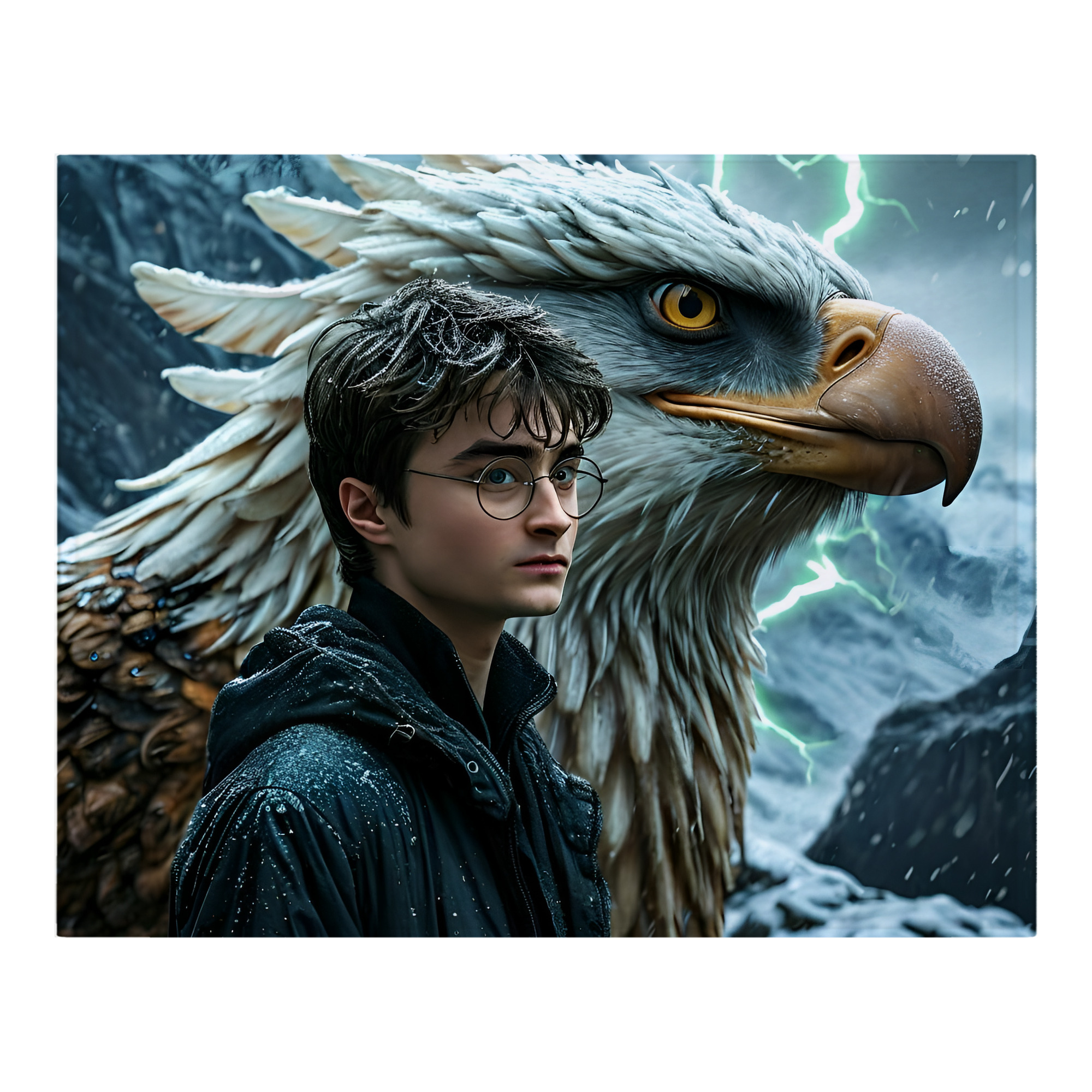（画像用） Harry Potter ハリー・ポッターシリーズ フランネルブランケット・多サイズ対応（横型）