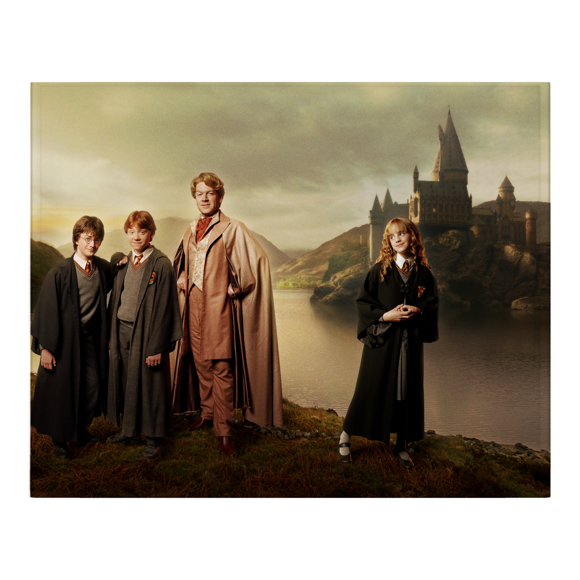 （画像用） Harry Potter ハリー・ポッターシリーズ フランネルブランケット・多サイズ対応（横型）