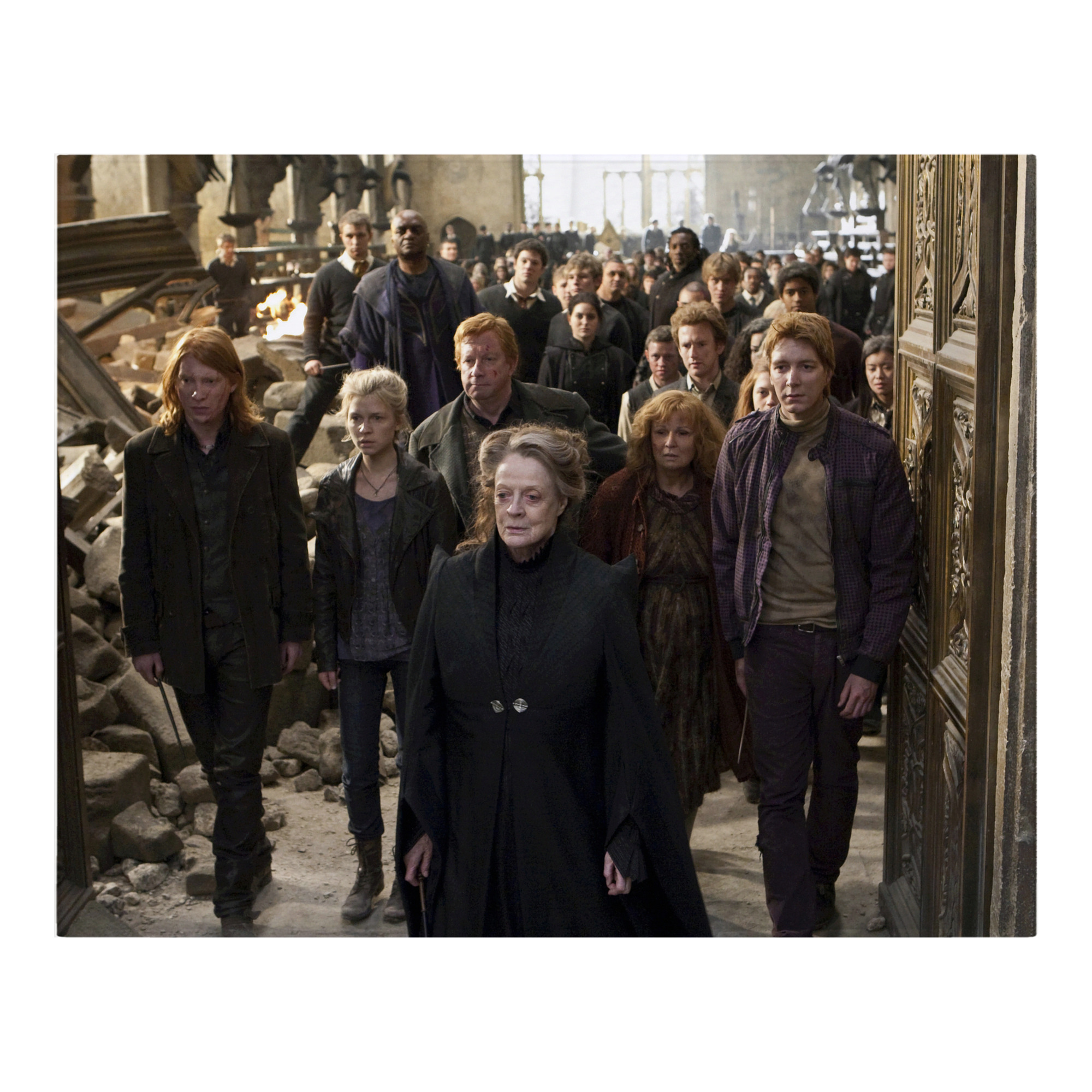 （画像用） Harry Potter ハリー・ポッターシリーズ フランネルブランケット・多サイズ対応（横型）