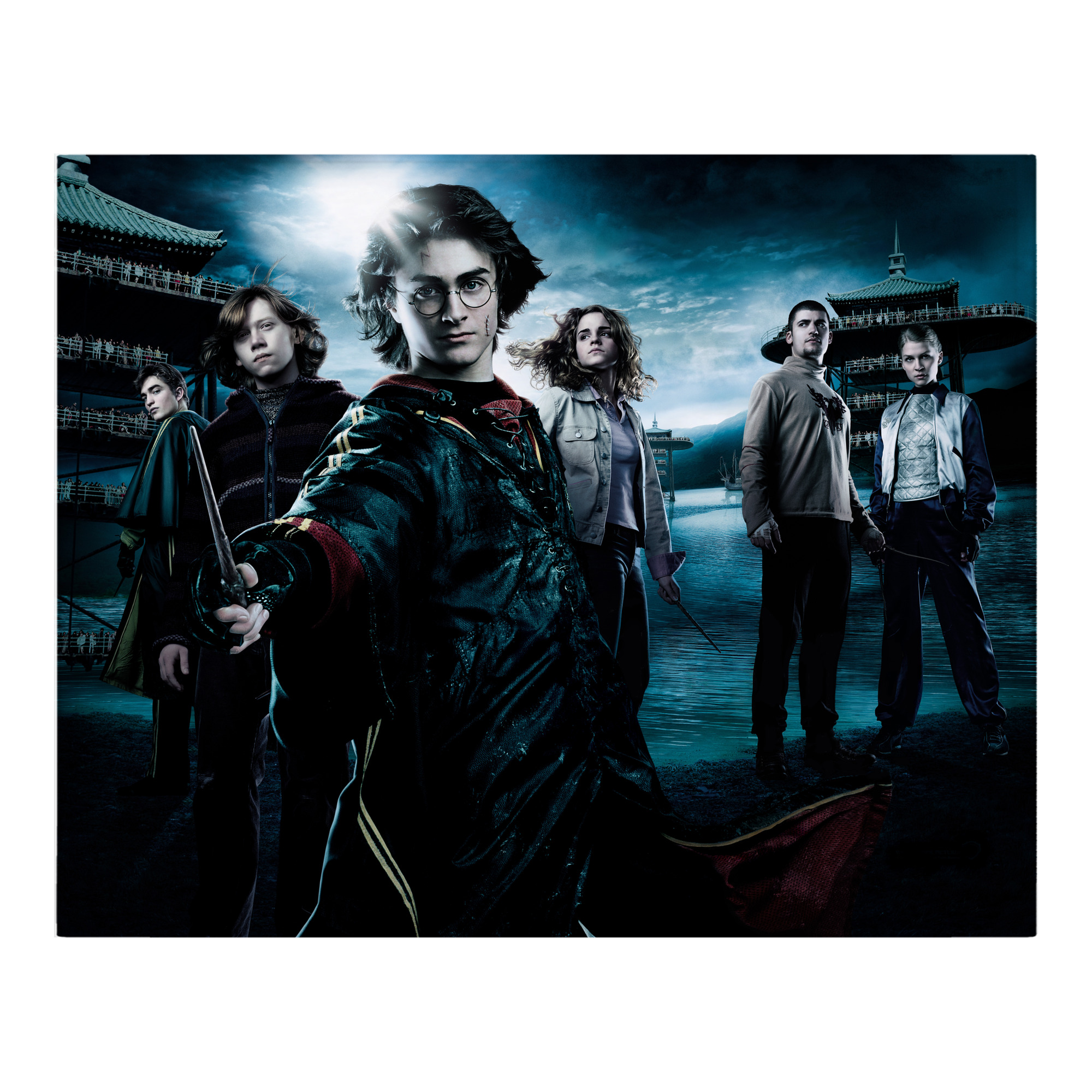 （画像用） Harry Potter ハリー・ポッターシリーズ フランネルブランケット・多サイズ対応（横型）