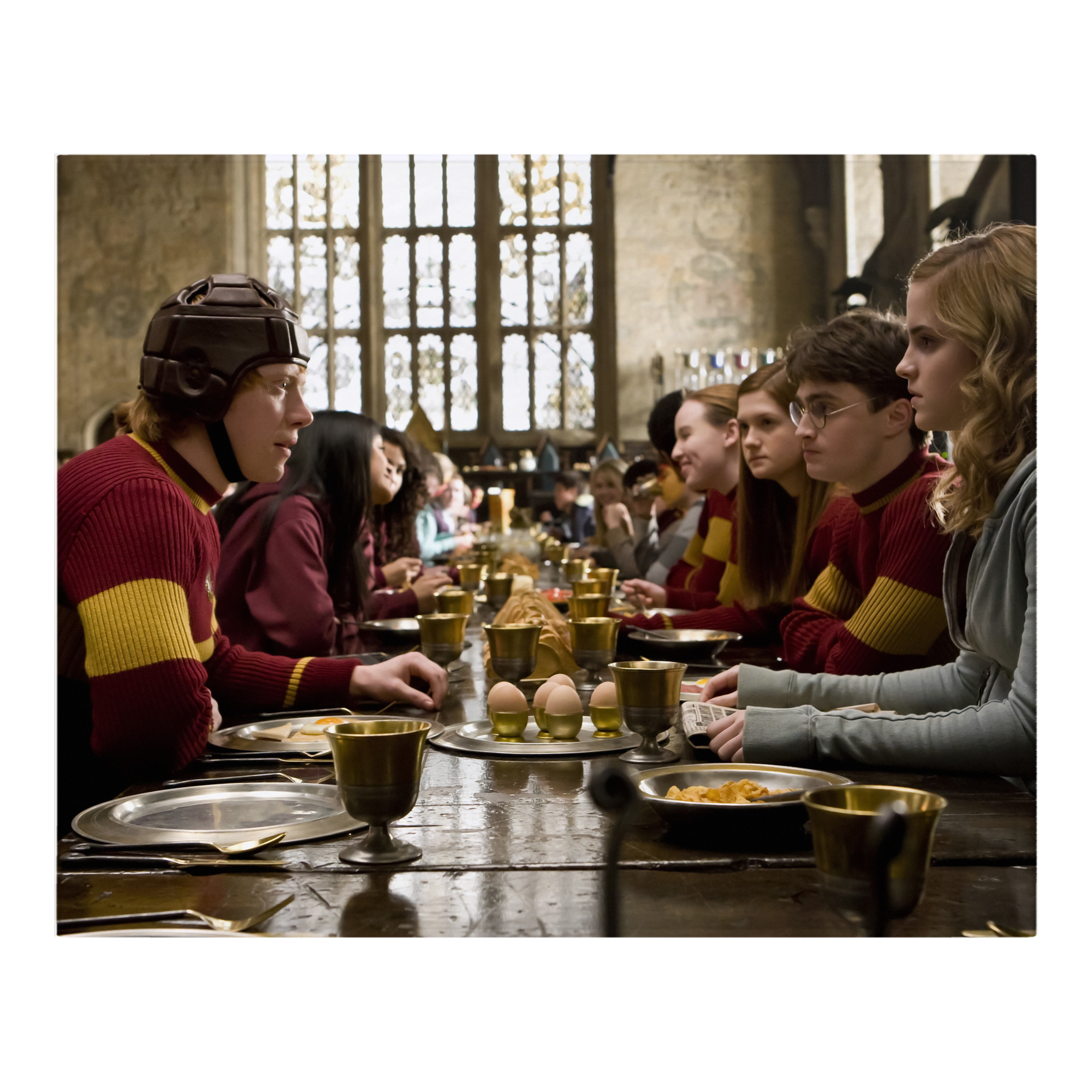 （画像用） Harry Potter ハリー・ポッターシリーズ フランネルブランケット・多サイズ対応（横型）