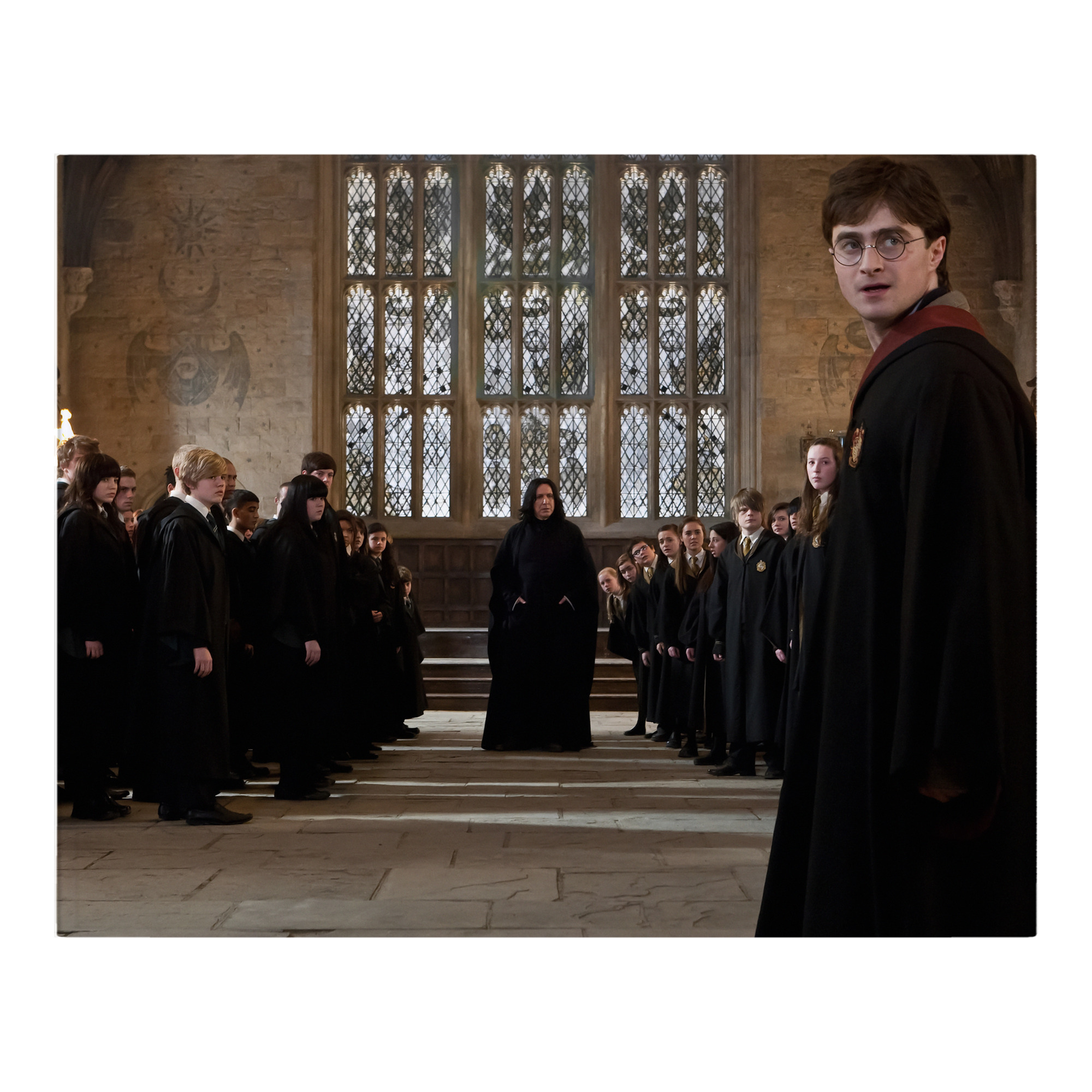 （画像用） Harry Potter ハリー・ポッターシリーズ フランネルブランケット・多サイズ対応（横型）