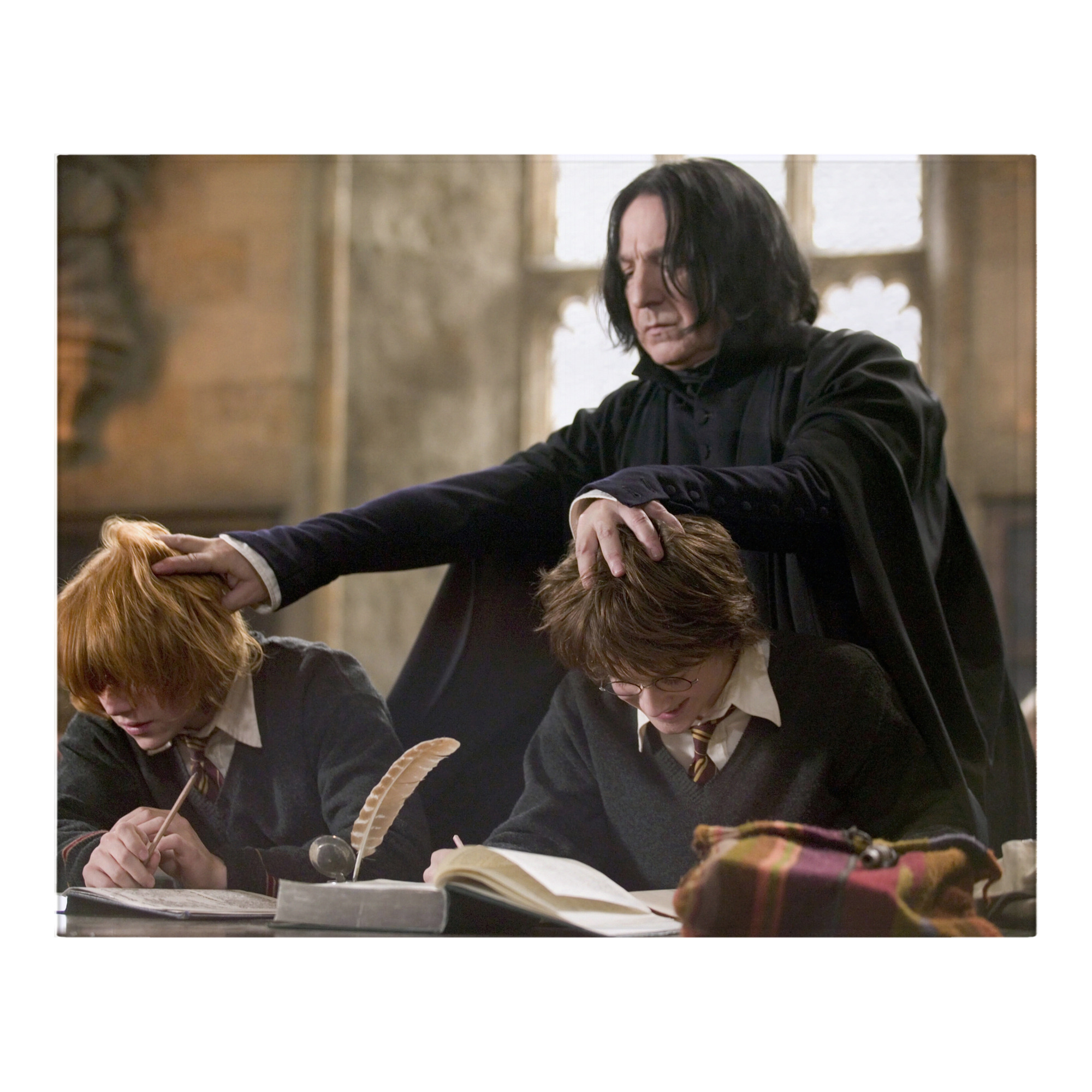 （画像用） Harry Potter ハリー・ポッターシリーズ フランネルブランケット・多サイズ対応（横型）