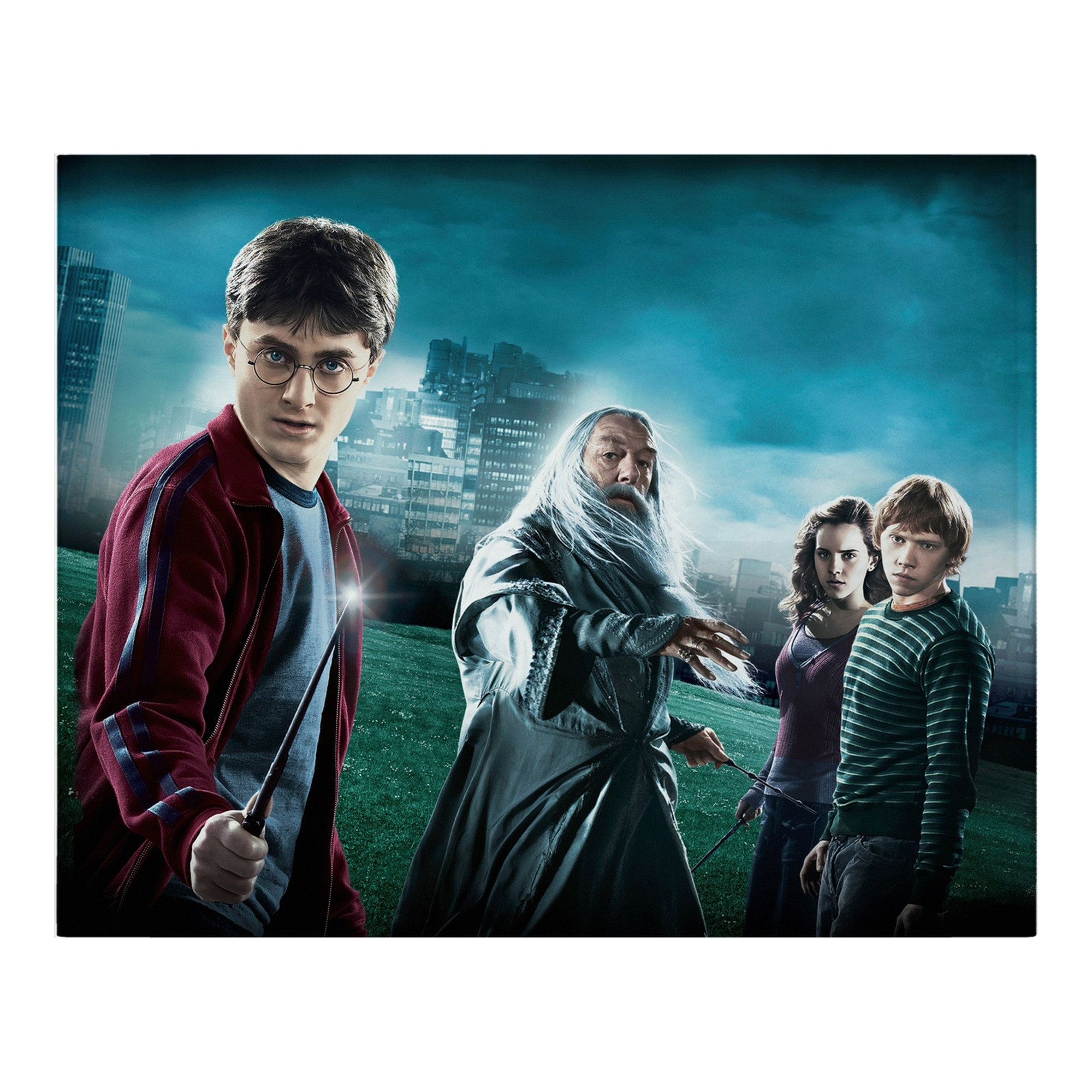 （画像用） Harry Potter ハリー・ポッターシリーズ フランネルブランケット・多サイズ対応（横型）