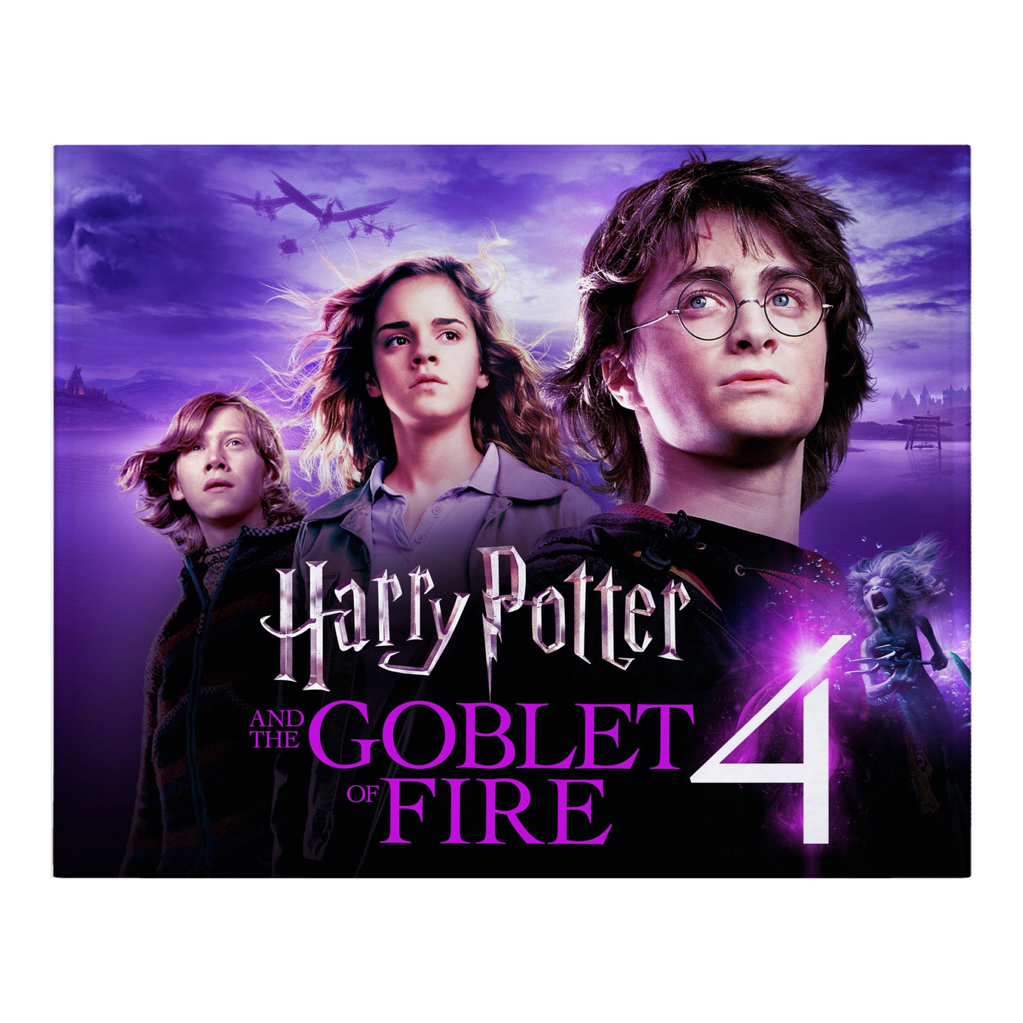（画像用） Harry Potter ハリー・ポッターシリーズ フランネルブランケット・多サイズ対応（横型）