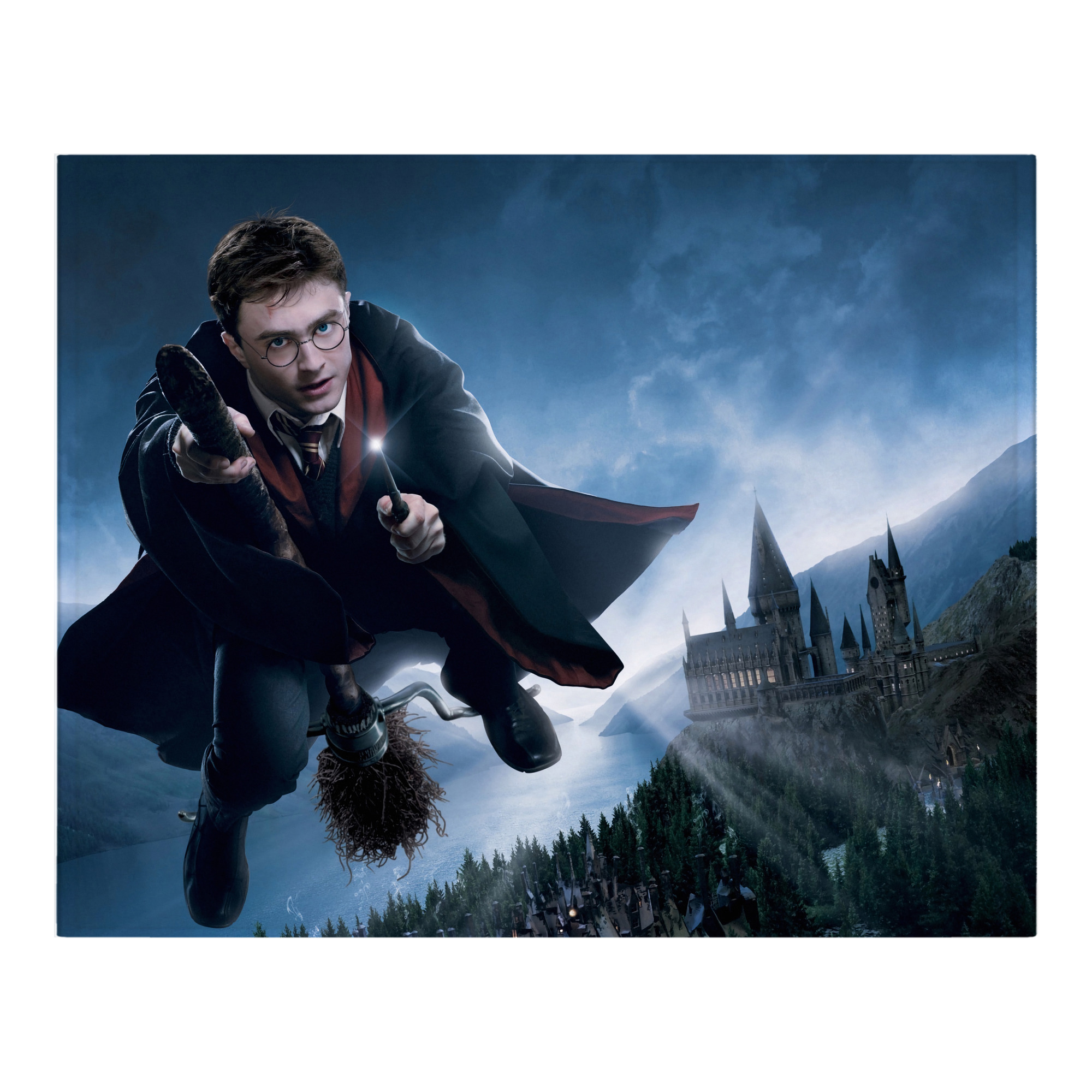 （画像用） Harry Potter ハリー・ポッターシリーズ フランネルブランケット・多サイズ対応（横型）