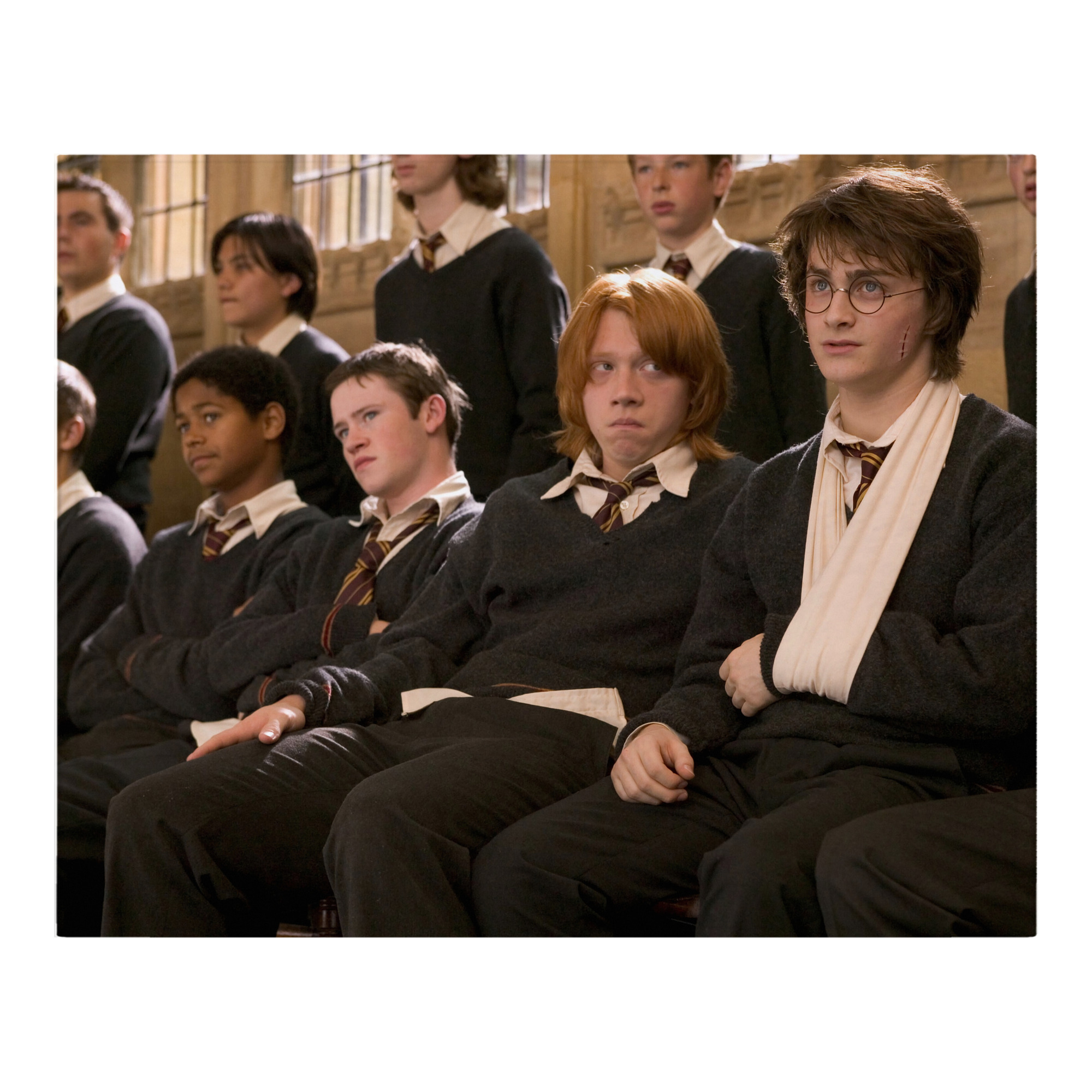 （画像用） Harry Potter ハリー・ポッターシリーズ フランネルブランケット・多サイズ対応（横型）