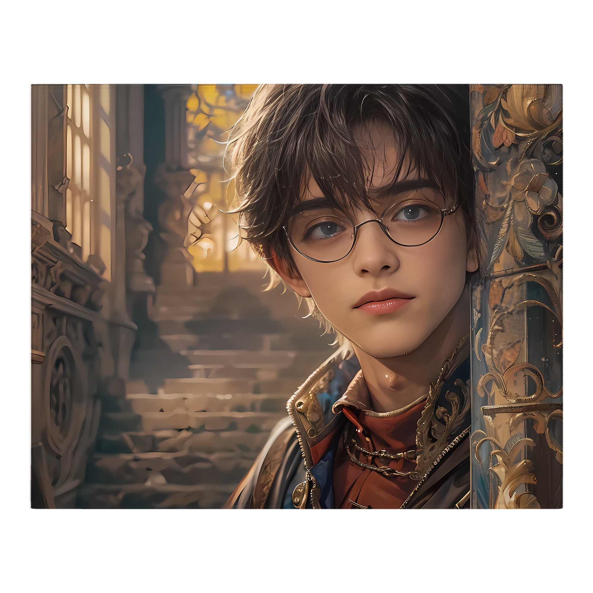 （画像用） Harry Potter ハリー・ポッターシリーズ フランネルブランケット・多サイズ対応（横型）
