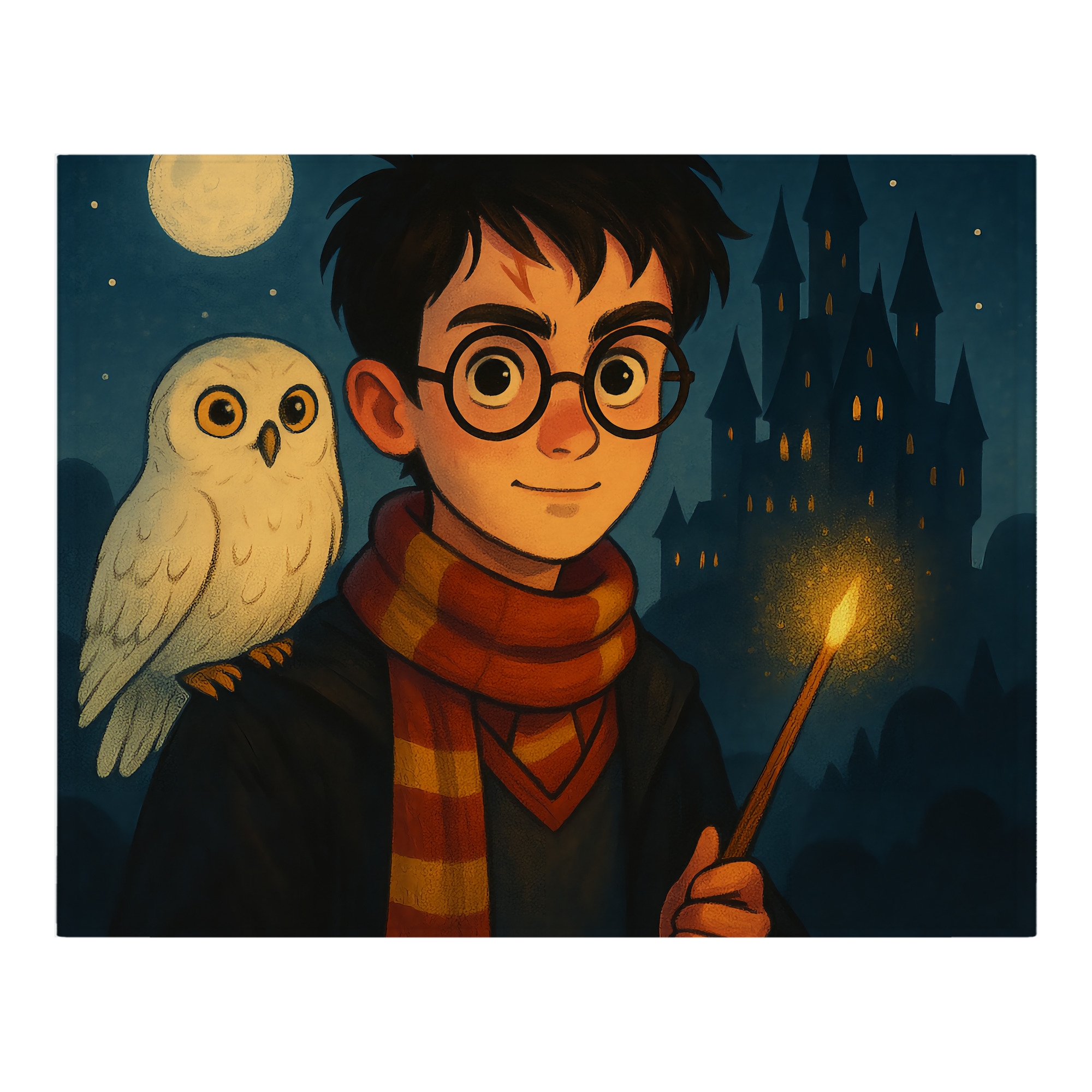 （画像用） Harry Potter ハリー・ポッターシリーズ フランネルブランケット・多サイズ対応（横型）