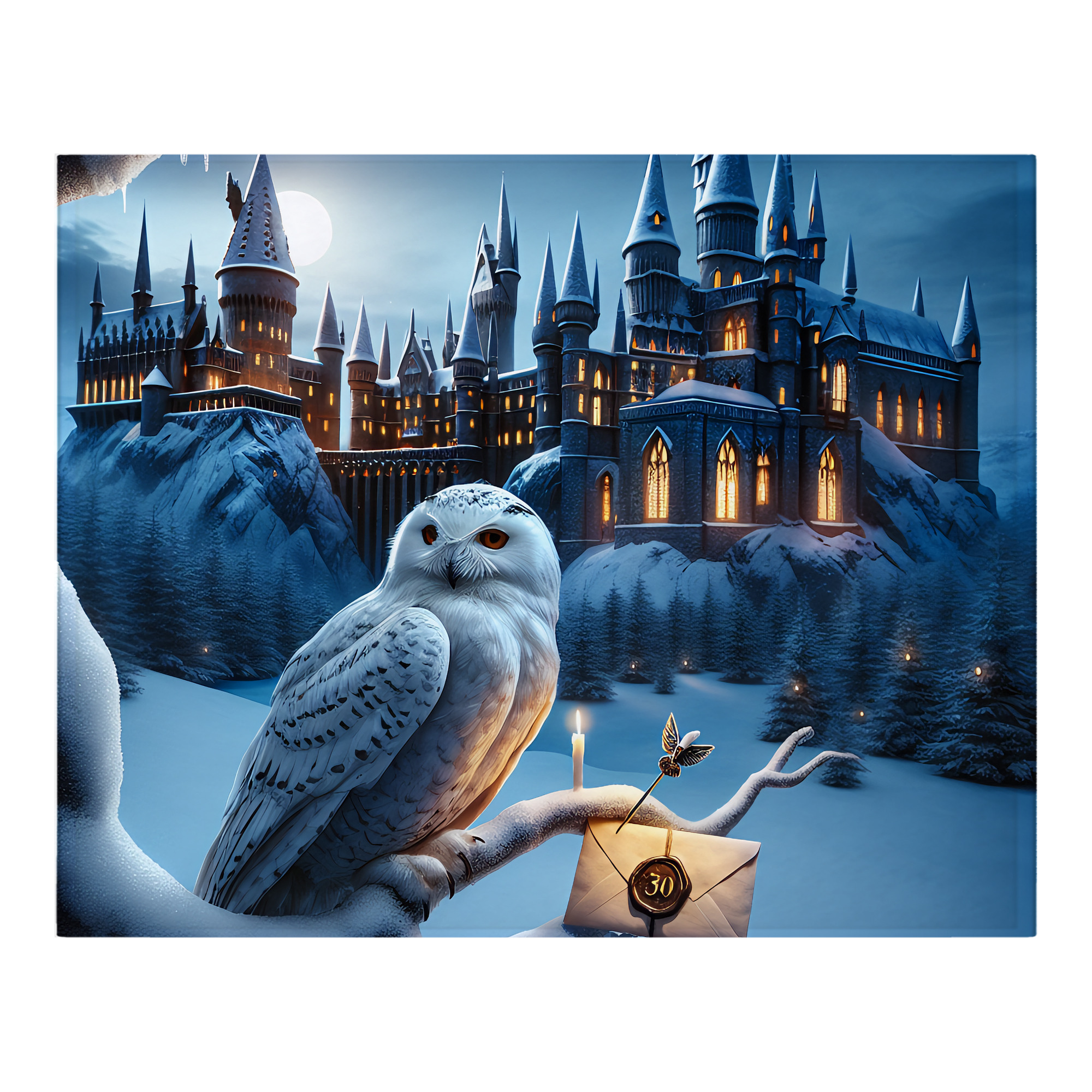 （画像用） Harry Potter ハリー・ポッターシリーズ フランネルブランケット・多サイズ対応（横型）