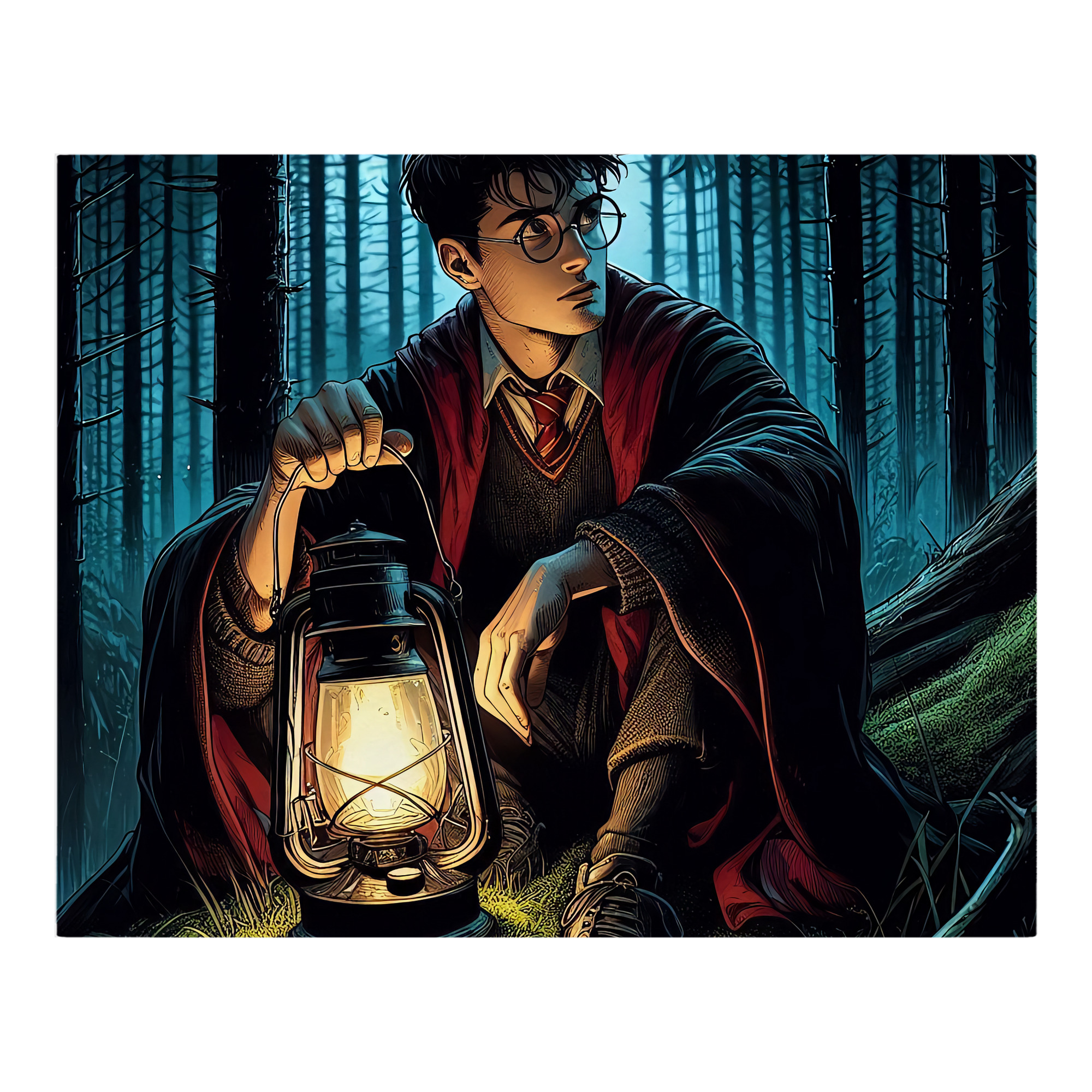 （画像用） Harry Potter ハリー・ポッターシリーズ フランネルブランケット・多サイズ対応（横型）