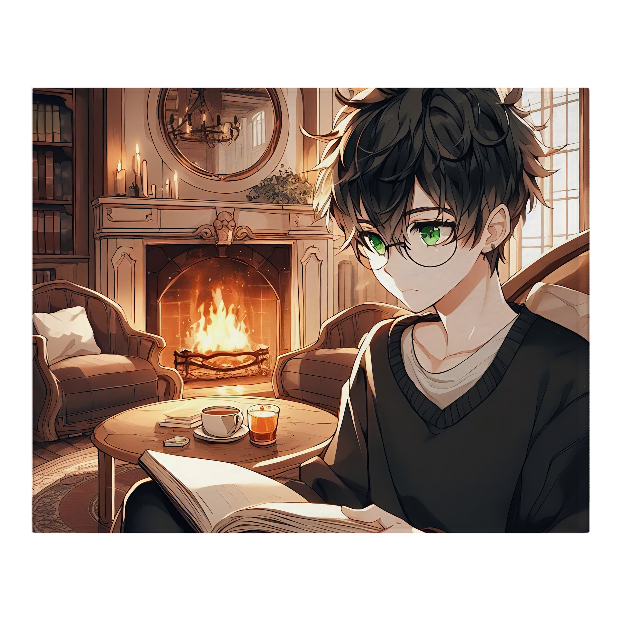 （画像用） Harry Potter ハリー・ポッターシリーズ フランネルブランケット・多サイズ対応（横型）