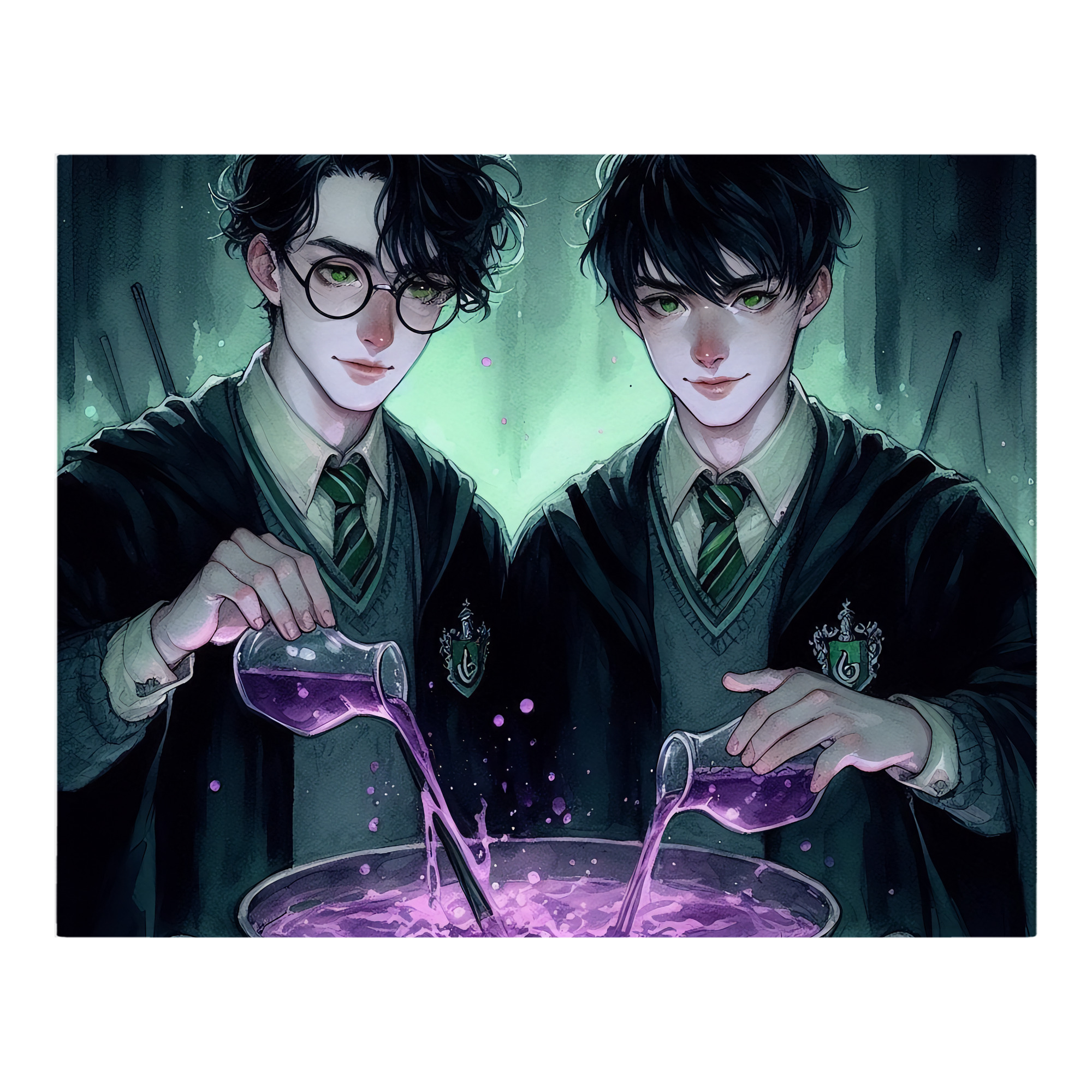 （画像用） Harry Potter ハリー・ポッターシリーズ フランネルブランケット・多サイズ対応（横型）