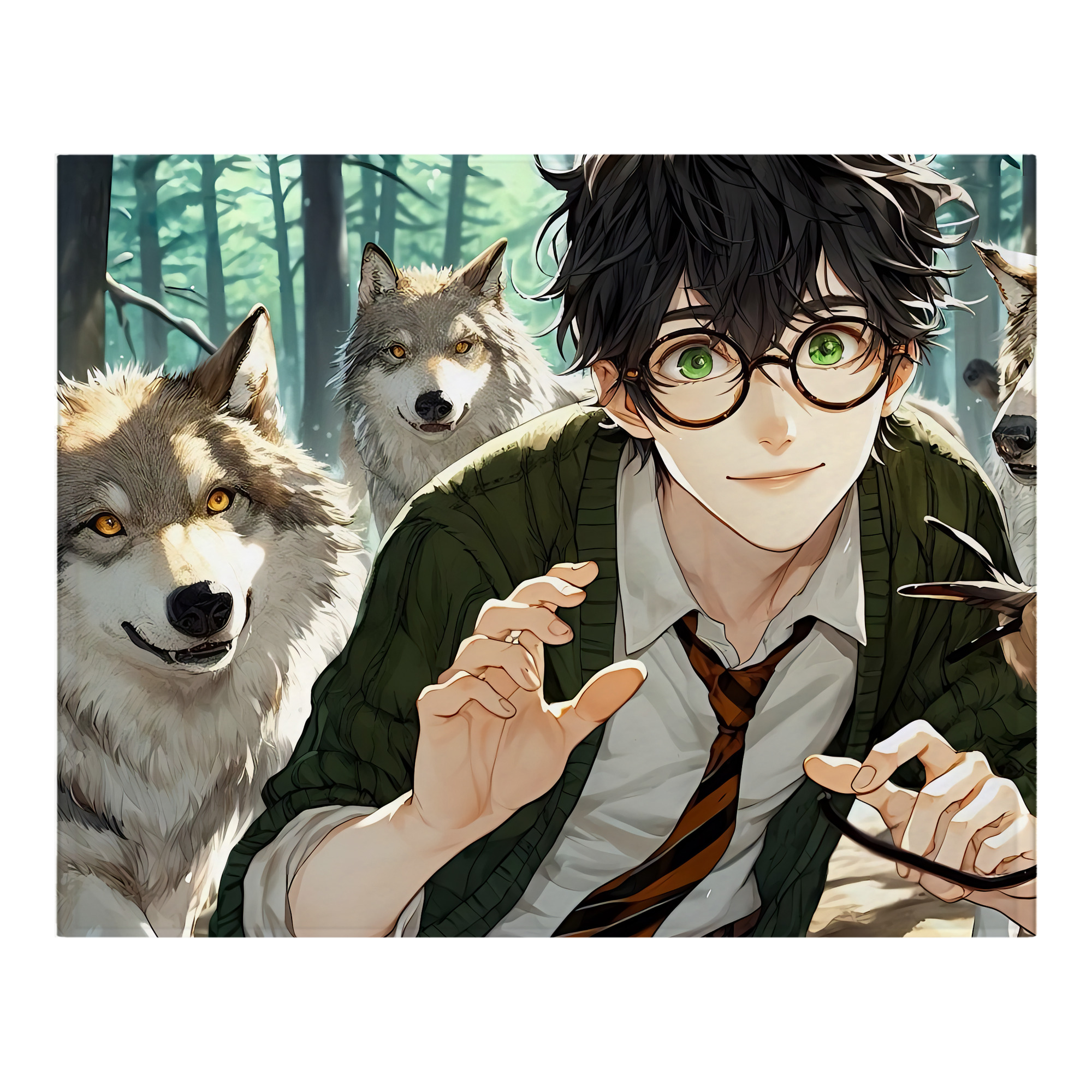 （画像用） Harry Potter ハリー・ポッターシリーズ フランネルブランケット・多サイズ対応（横型）