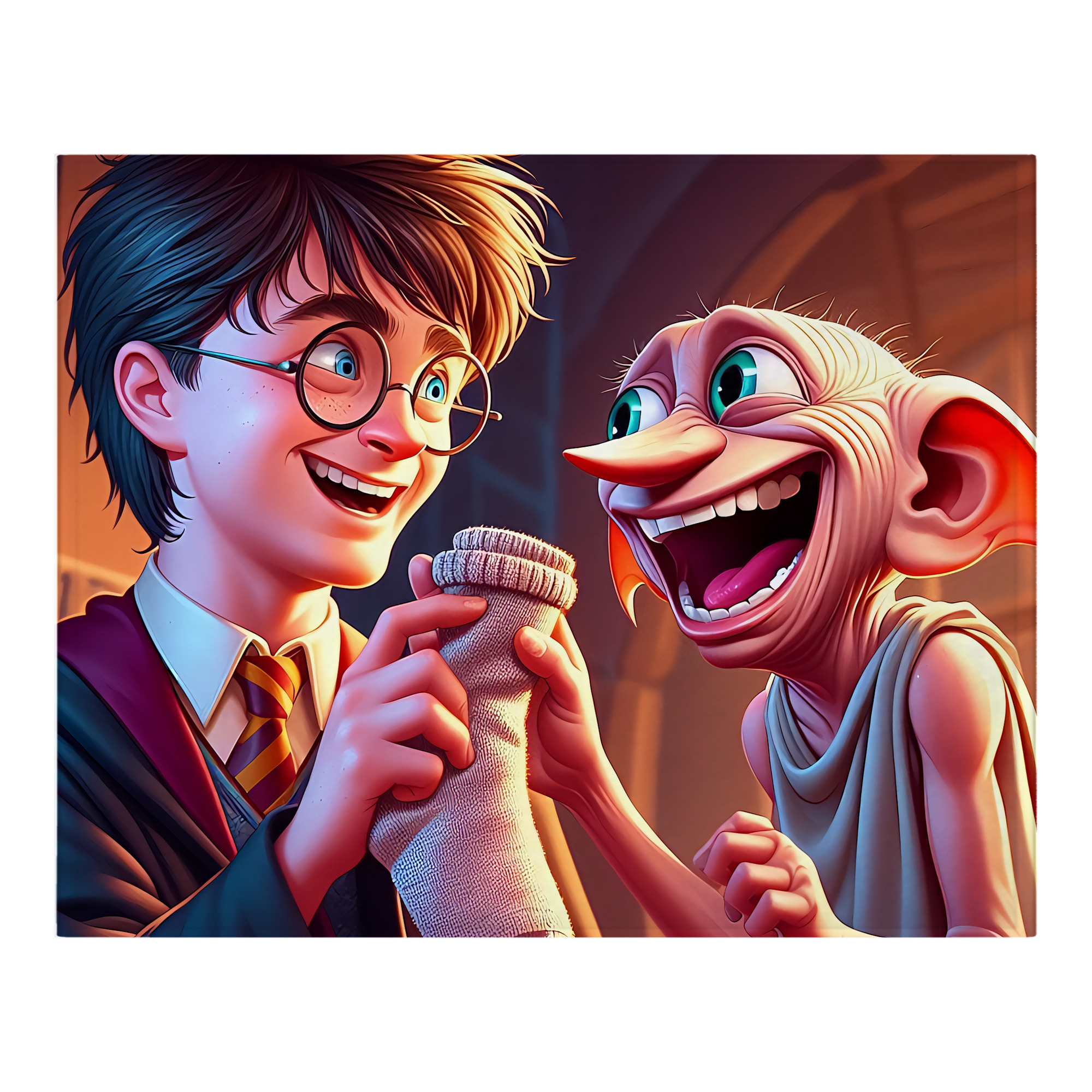 （画像用） Harry Potter ハリー・ポッターシリーズ フランネルブランケット・多サイズ対応（横型）