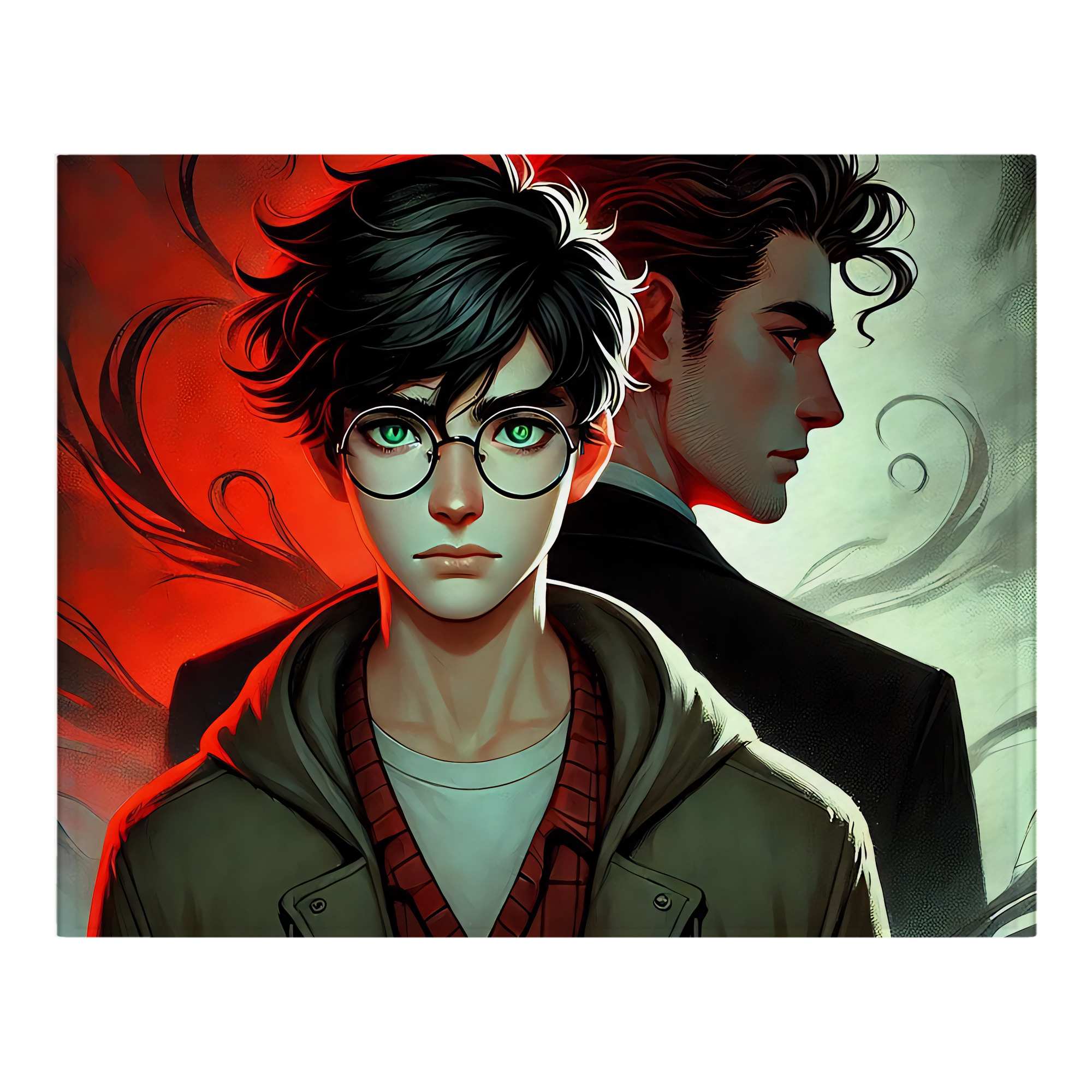 （画像用） Harry Potter ハリー・ポッターシリーズ フランネルブランケット・多サイズ対応（横型）
