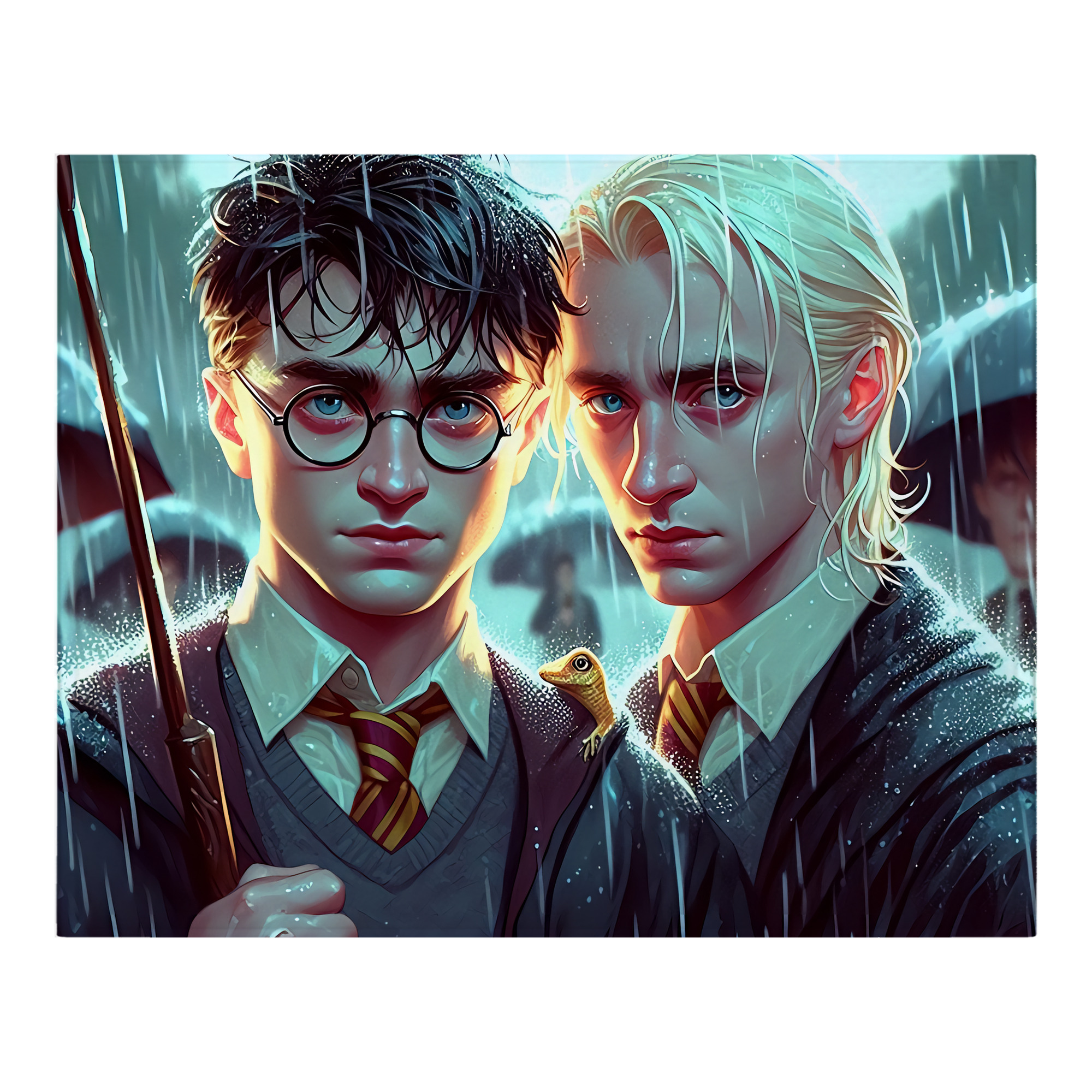 （画像用） Harry Potter ハリー・ポッターシリーズ フランネルブランケット・多サイズ対応（横型）