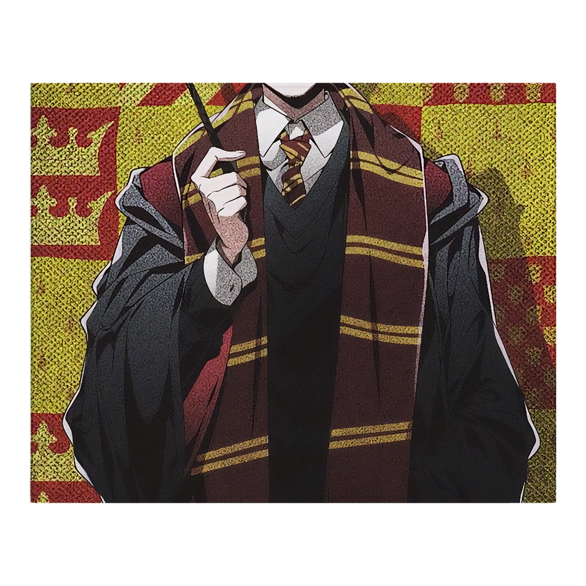 （画像用） Harry Potter ハリー・ポッターシリーズ フランネルブランケット・多サイズ対応（横型）