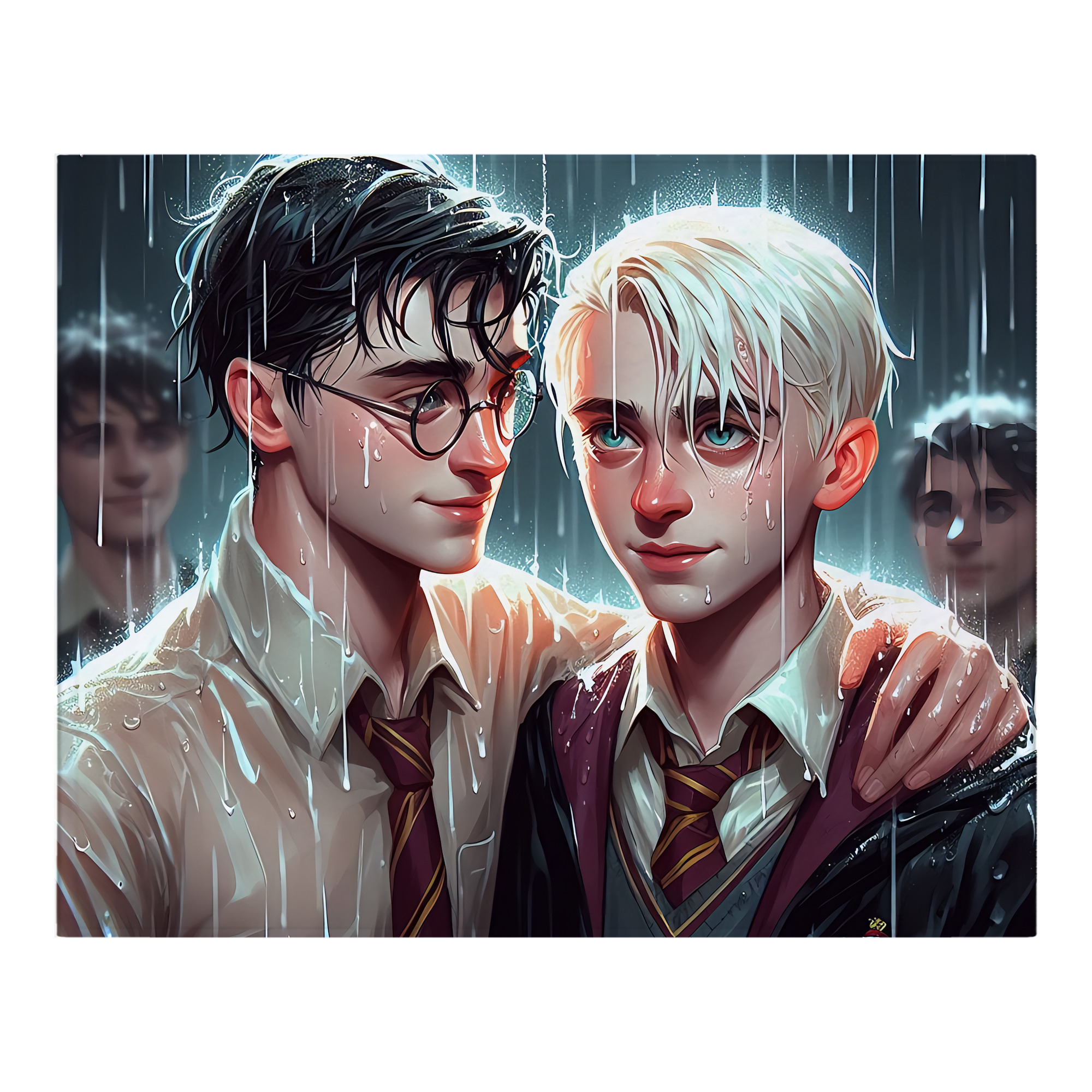 （画像用） Harry Potter ハリー・ポッターシリーズ フランネルブランケット・多サイズ対応（横型）