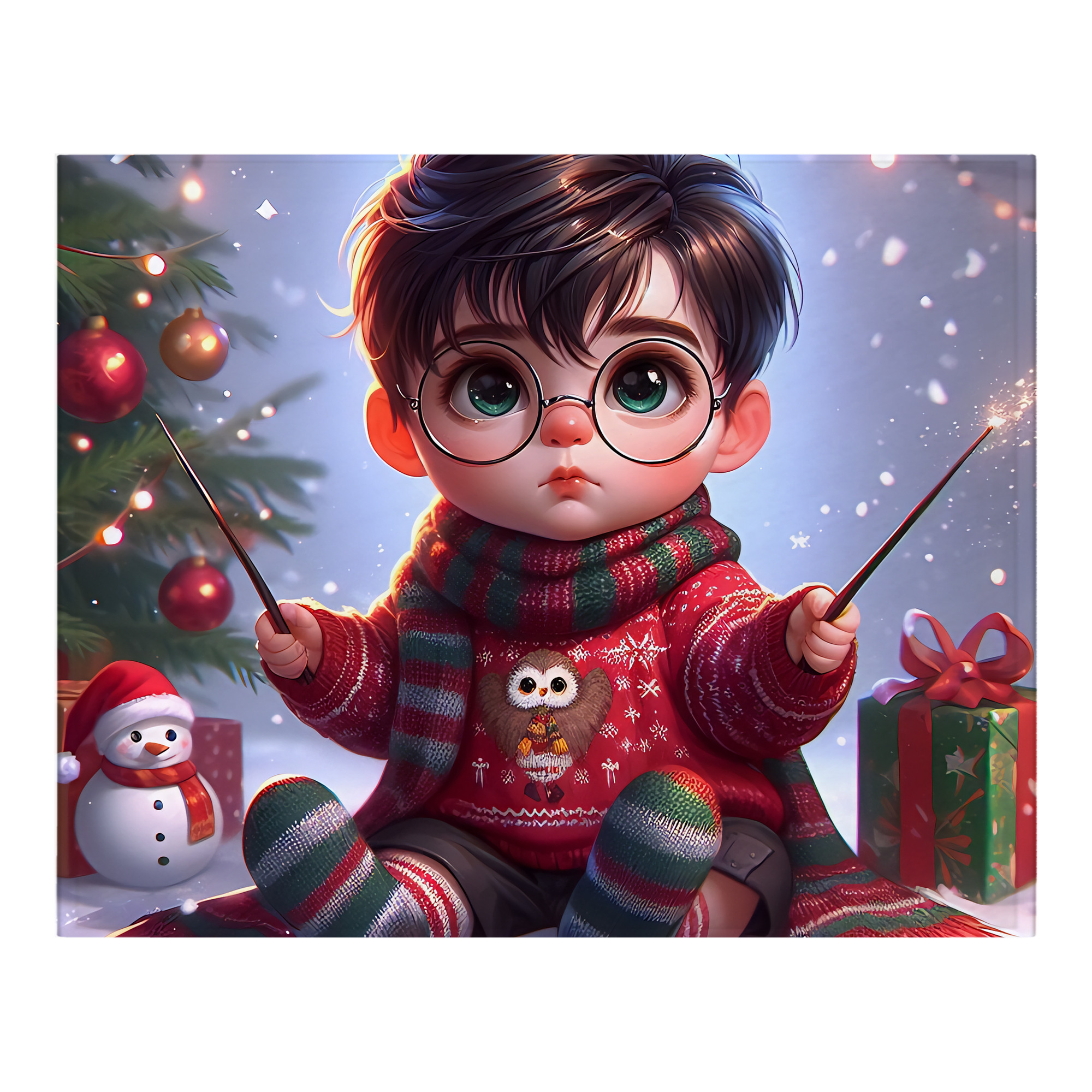 （画像用） Harry Potter ハリー・ポッターシリーズ フランネルブランケット・多サイズ対応（横型）