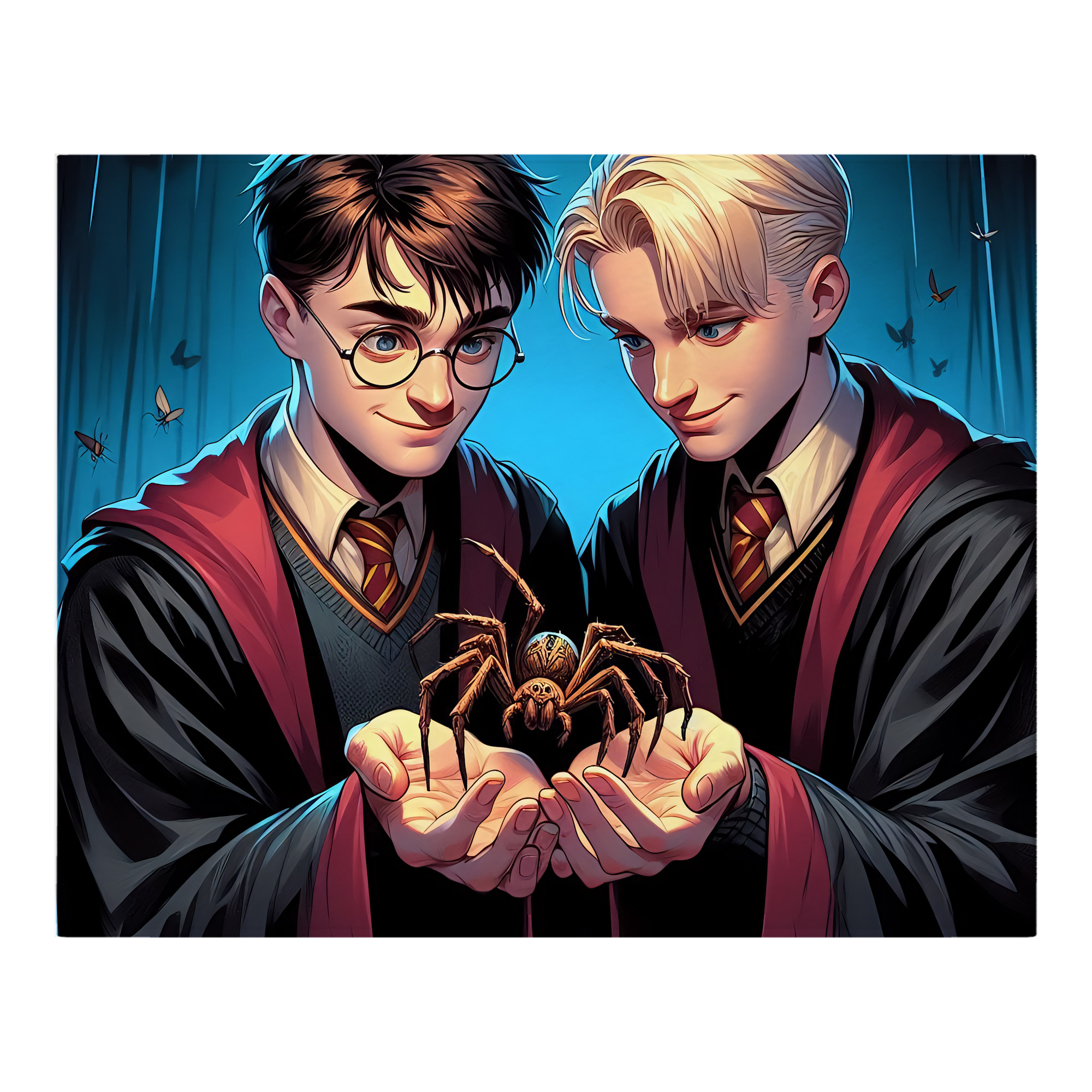 （画像用） Harry Potter ハリー・ポッターシリーズ フランネルブランケット・多サイズ対応（横型）