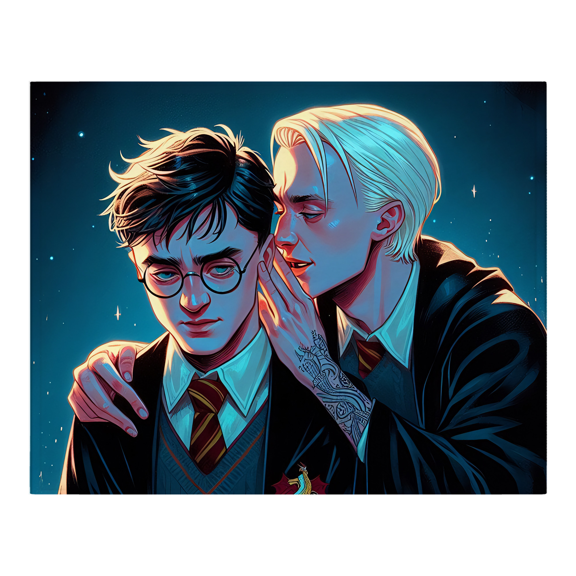 （画像用） Harry Potter ハリー・ポッターシリーズ フランネルブランケット・多サイズ対応（横型）