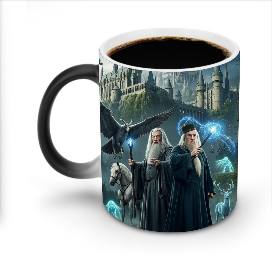 （画像用） Harry Potter ハリー・ポッターシリーズ 温度変色マグカップ