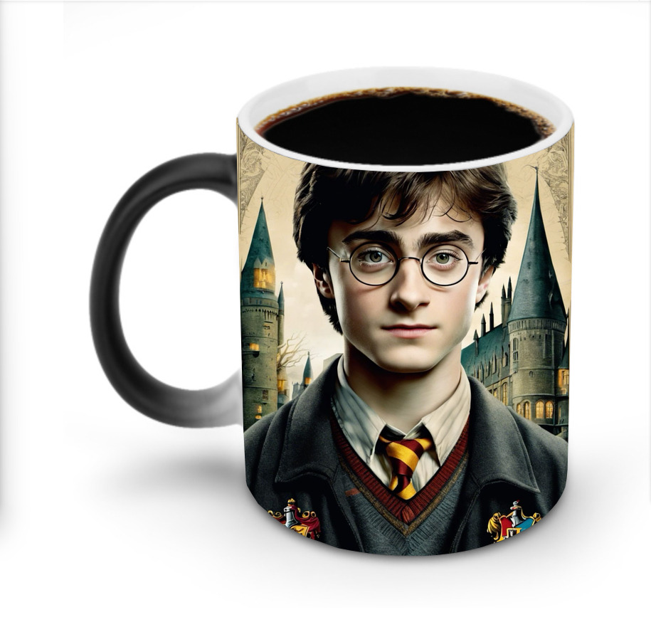 （画像用） Harry Potter ハリー・ポッターシリーズ 温度変色マグカップ