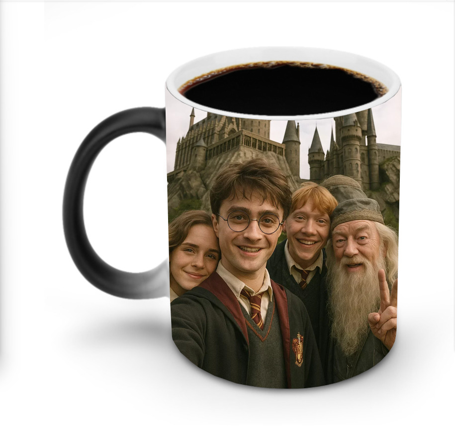 （画像用） Harry Potter ハリー・ポッターシリーズ 温度変色マグカップ