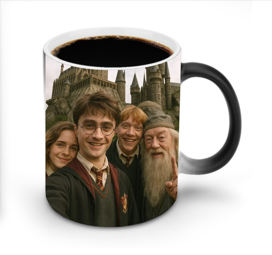 （画像用） Harry Potter ハリー・ポッターシリーズ 温度変色マグカップ