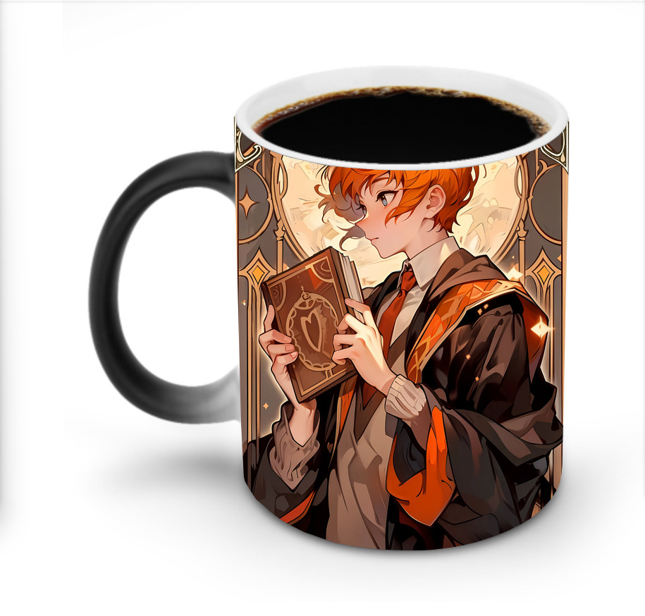 （画像用） Harry Potter ハリー・ポッターシリーズ 温度変色マグカップ