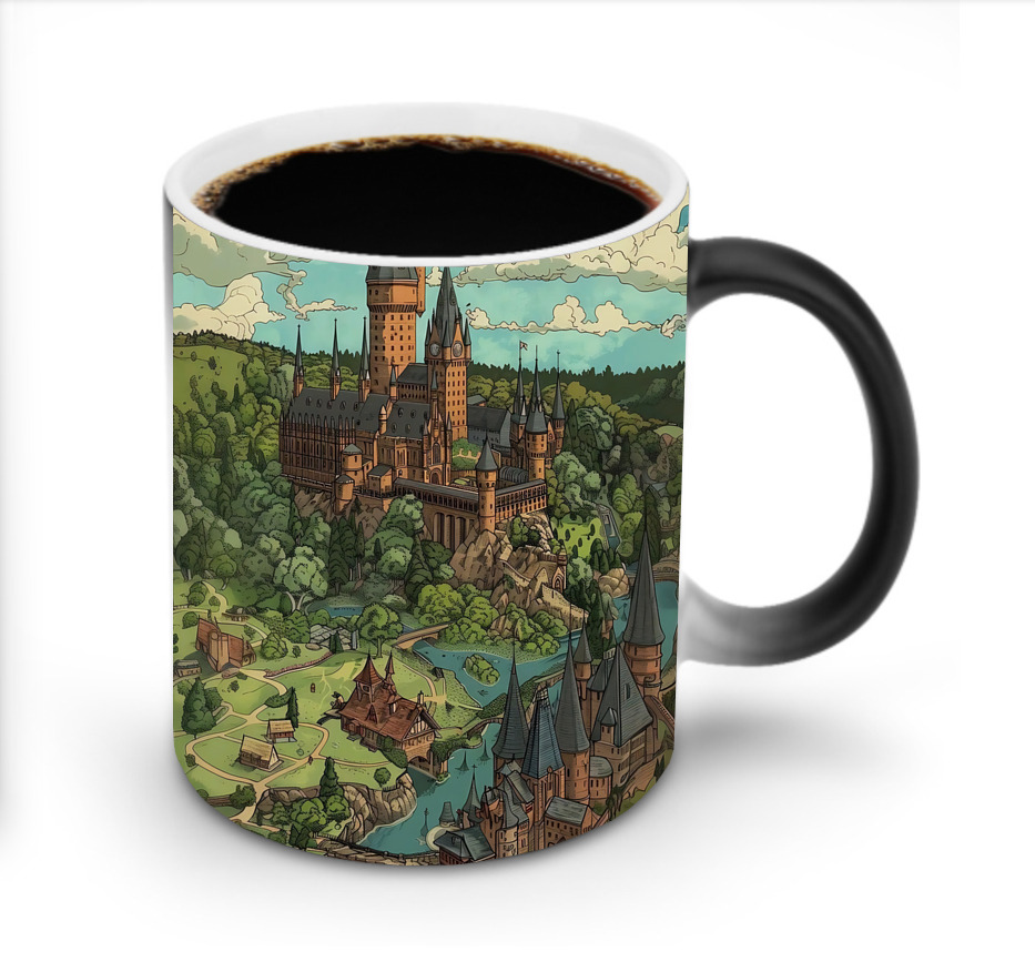 （画像用） Harry Potter ハリー・ポッターシリーズ 温度変色マグカップ
