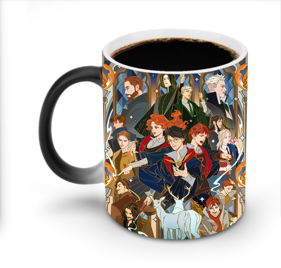 （画像用） Harry Potter ハリー・ポッターシリーズ 温度変色マグカップ